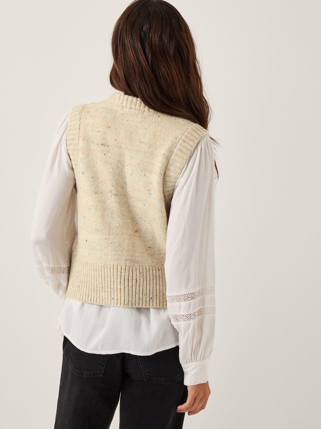 monsoon-carly-cable-tank-greystillFront