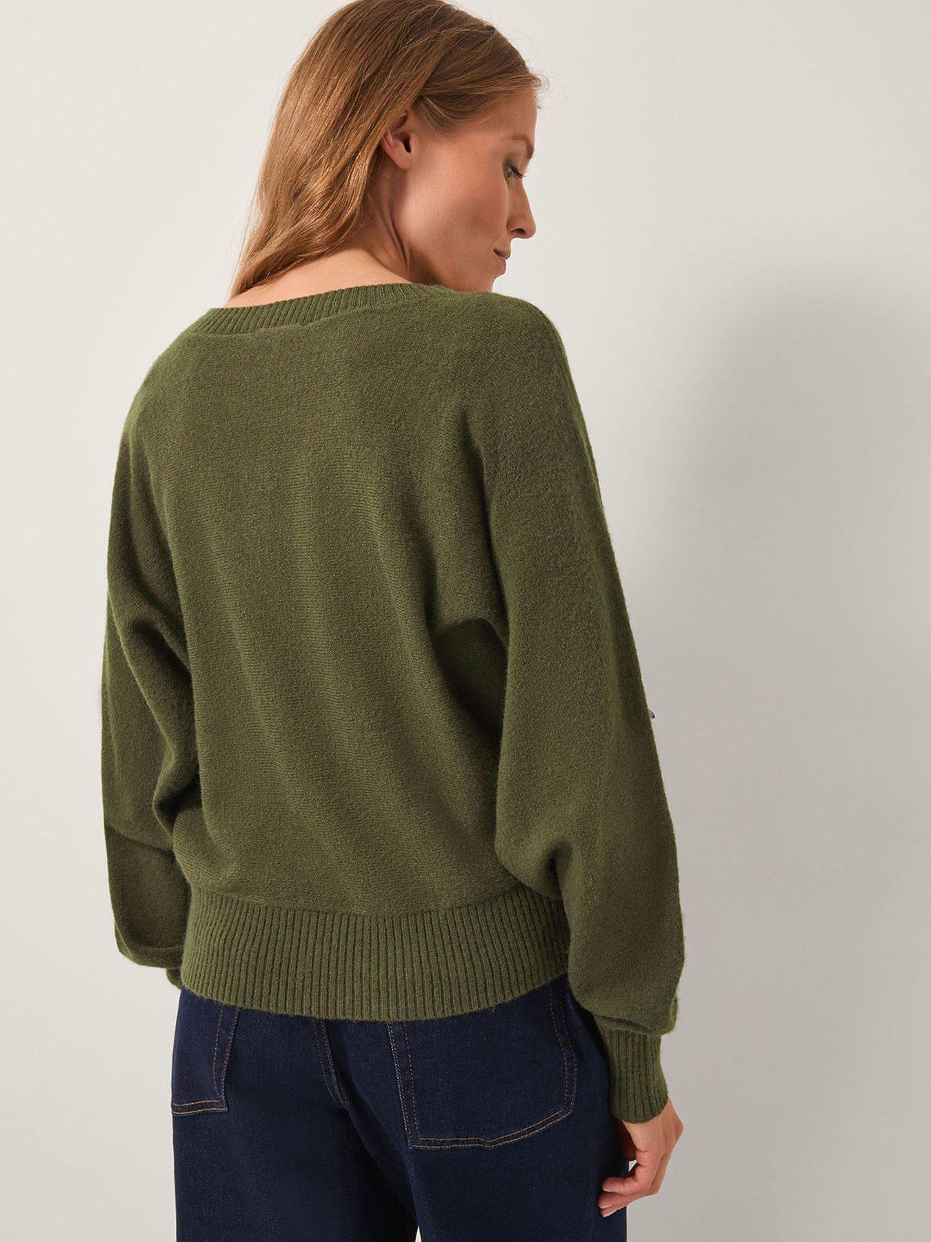 monsoon-sable-sequin-jumper-greenstillFront