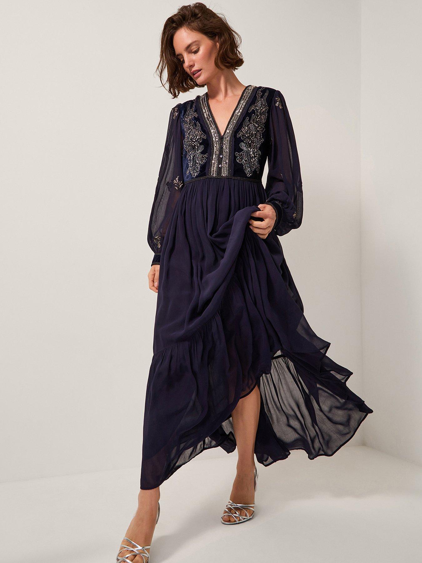 monsoon-joanna-emb-dress-blue