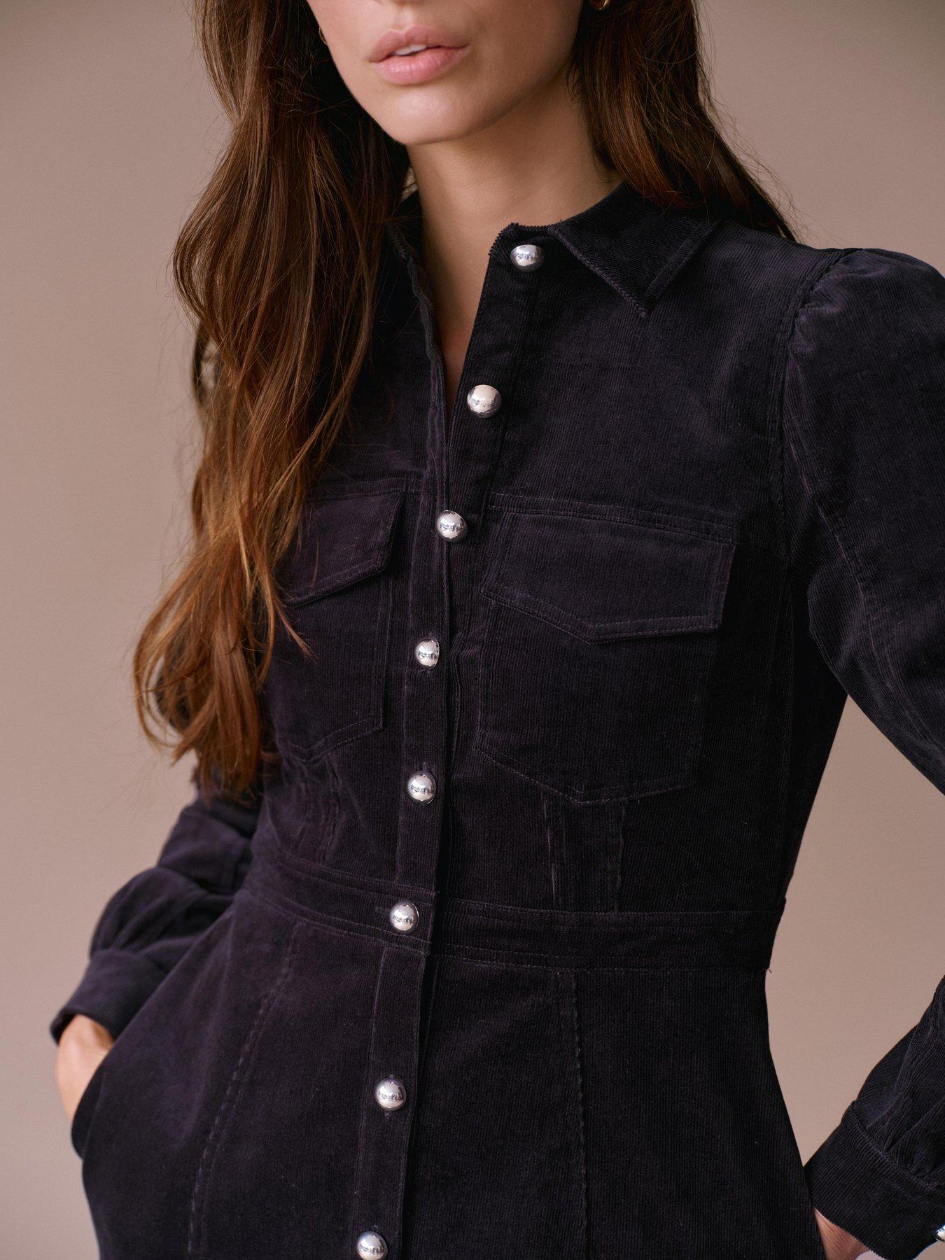 mint-velvet-navy-cord-mini-dress-blueoutfit