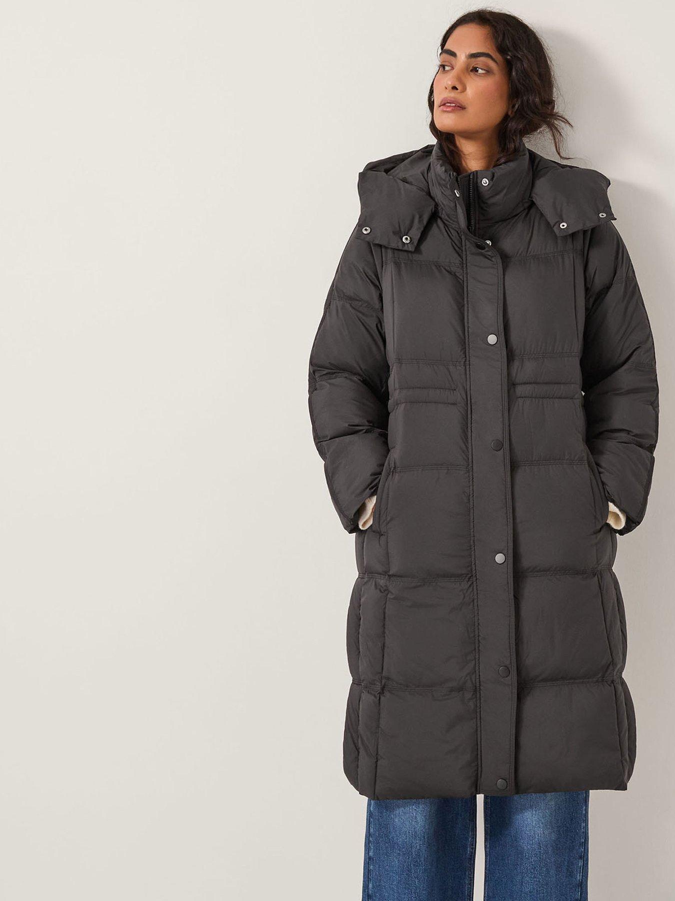 Monsoon Molly Padded Coat - Black