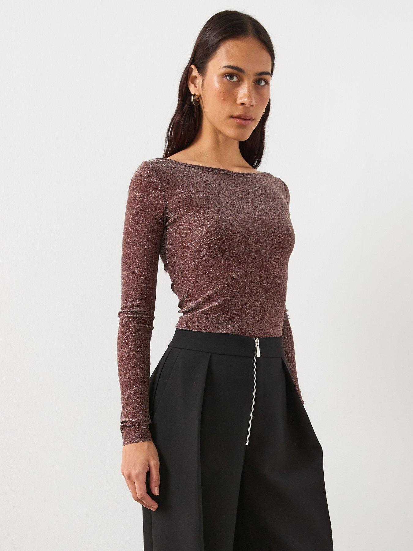 mango-sheer-long-sleeve-sparkle-topfront