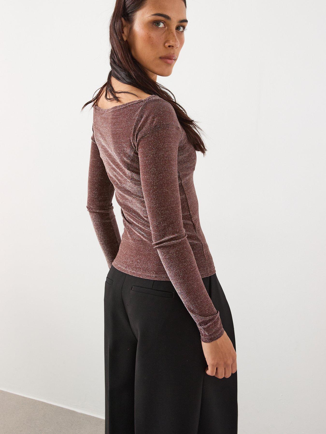 mango-sheer-long-sleeve-sparkle-topdetail