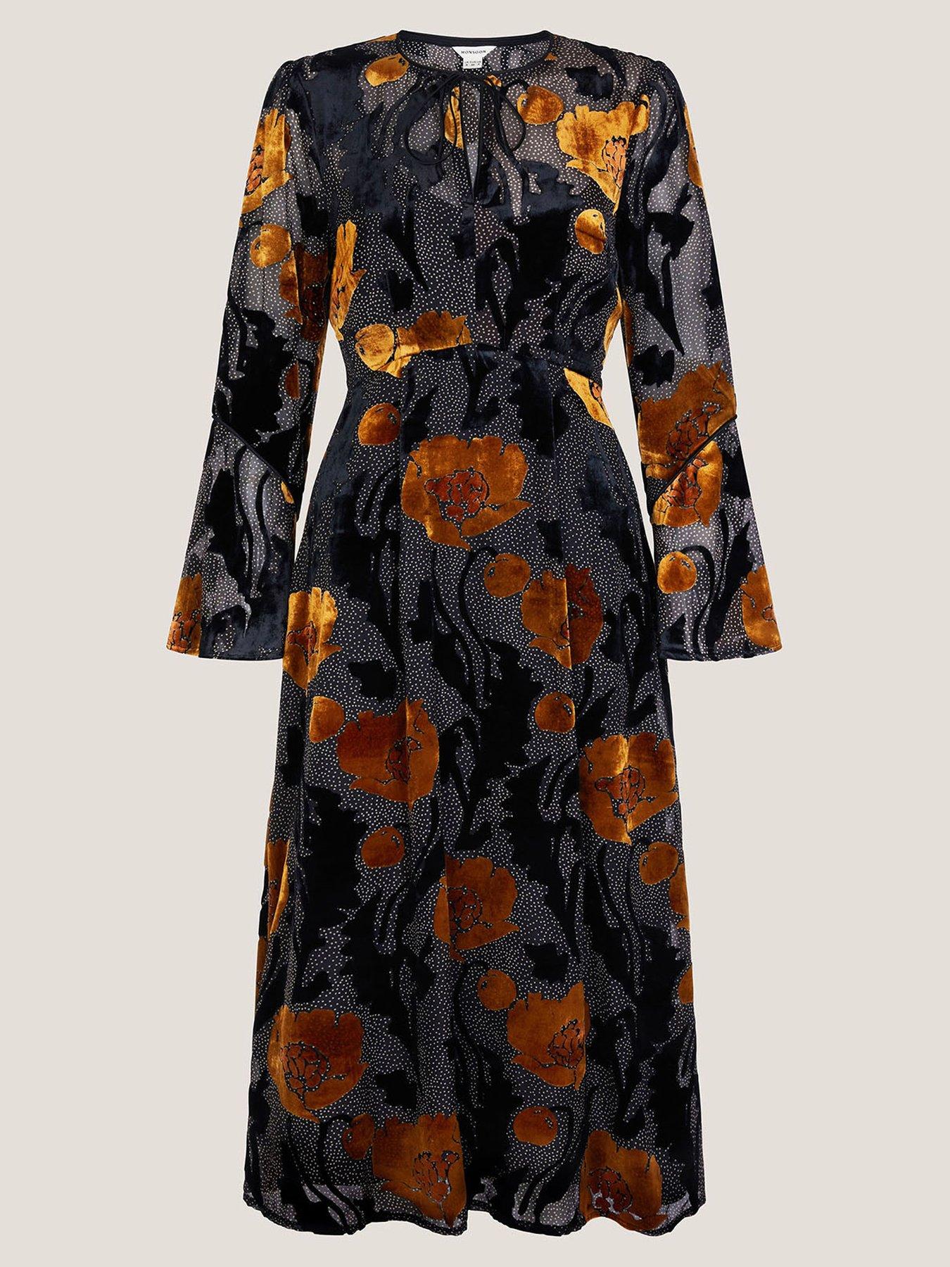 monsoon-reese-devore-dress-blackback