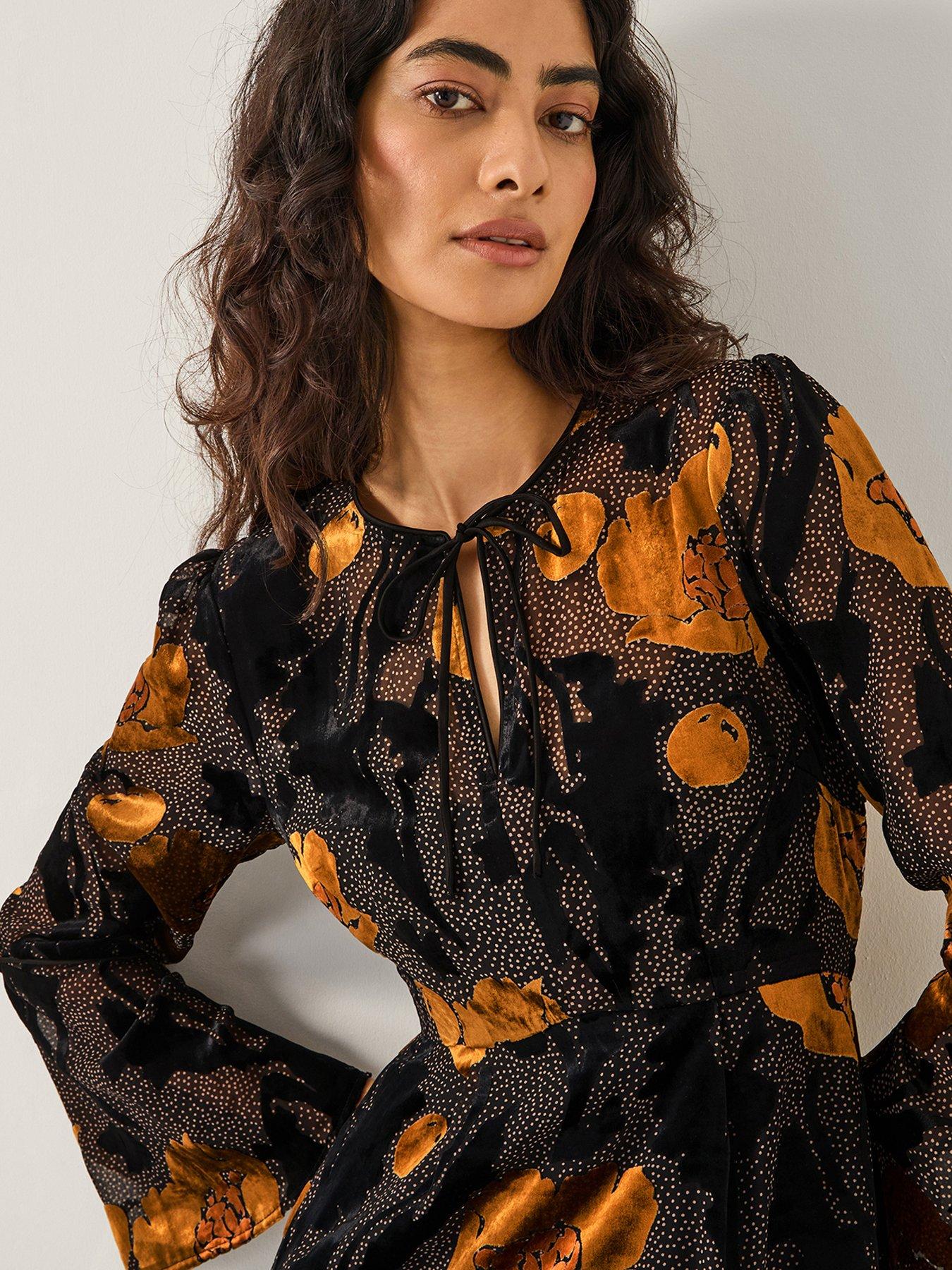 monsoon-reese-devore-dress-blackdetail
