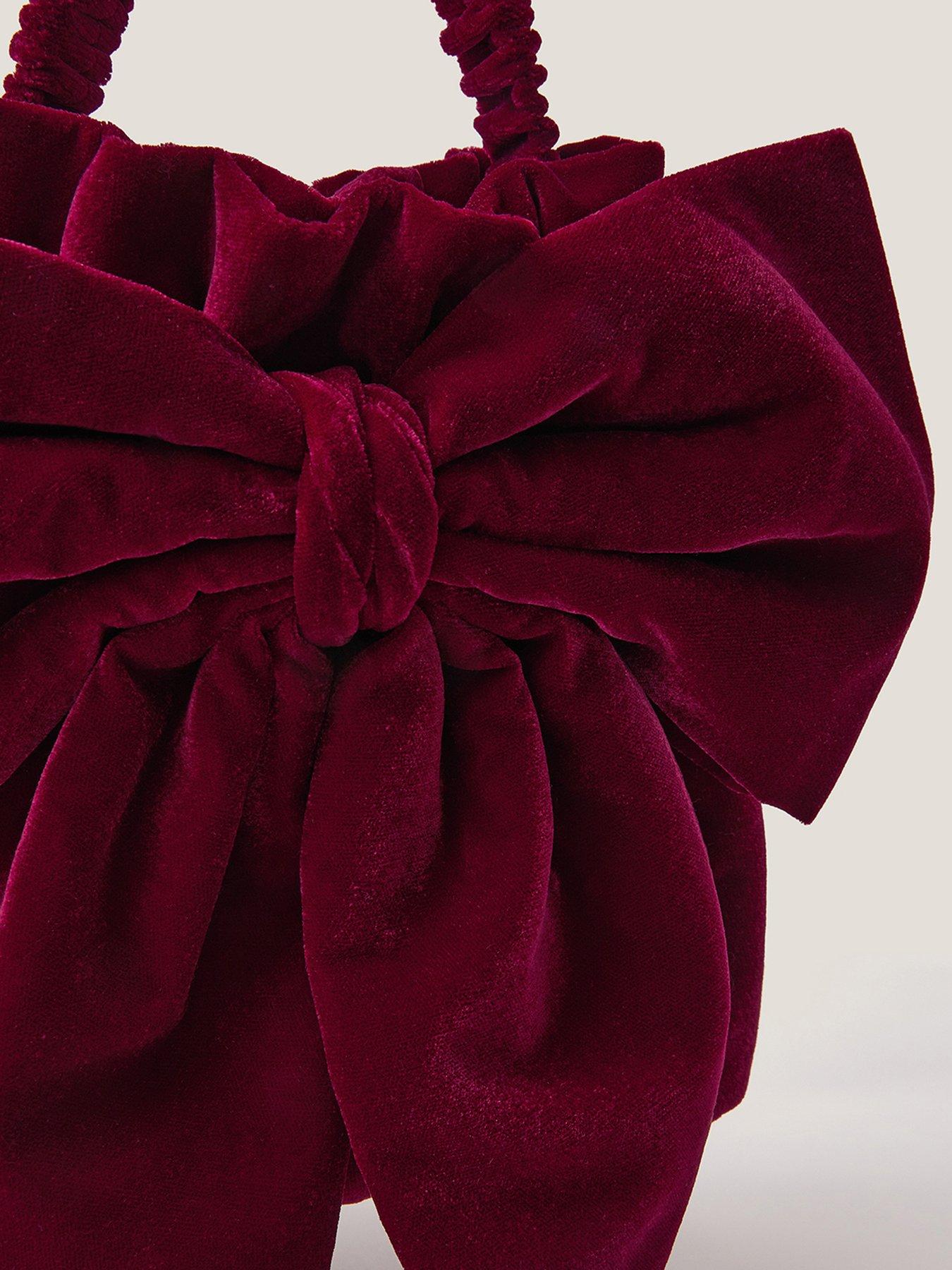 monsoon-ciri-velvet-bow-bag-reddetail