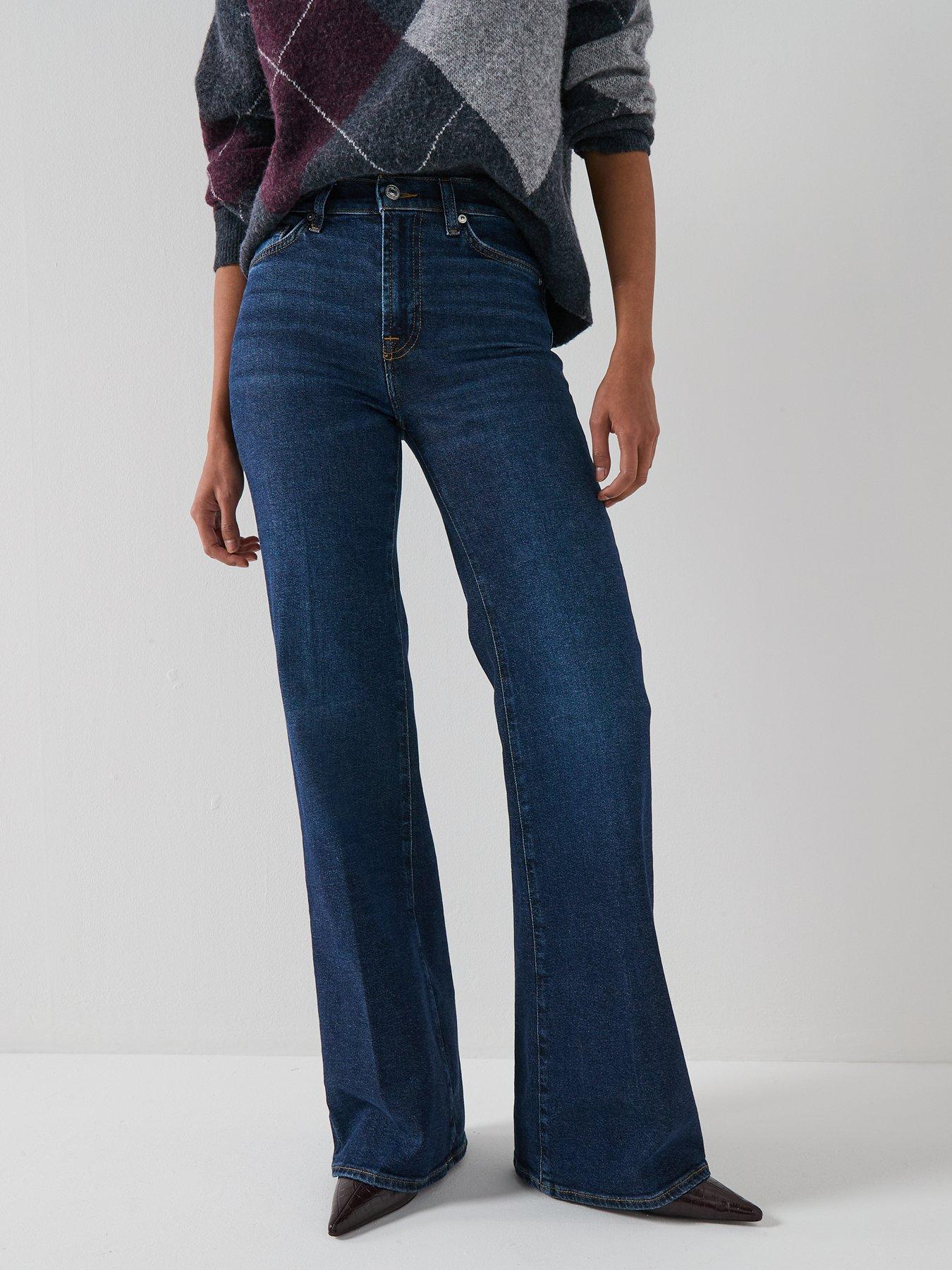 Image 4 of 6 of 7 FOR ALL MANKIND Modern DOJO in Luxe Vintage Jeans - Navy