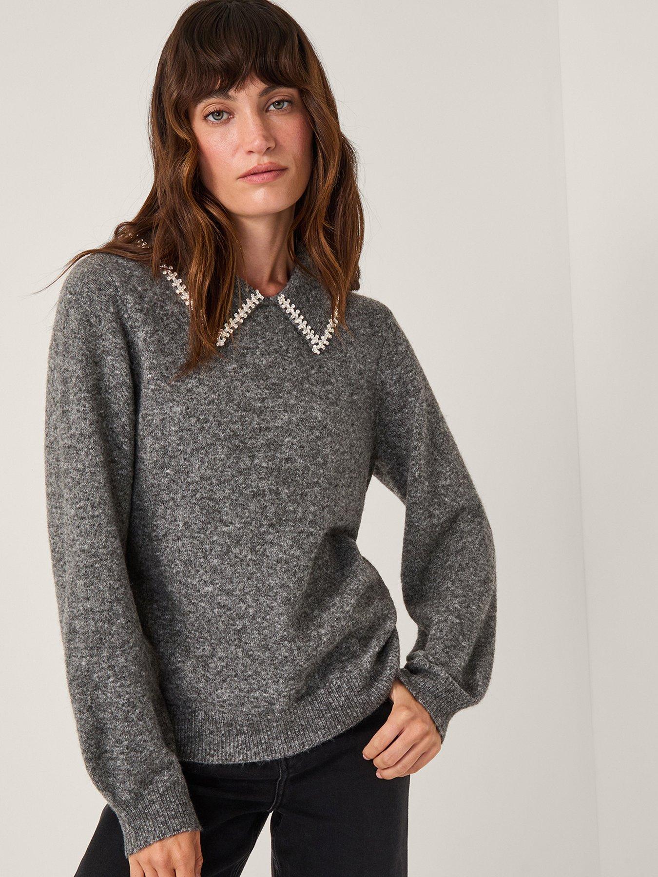 monsoon-caryn-collar-jumper-greyfront