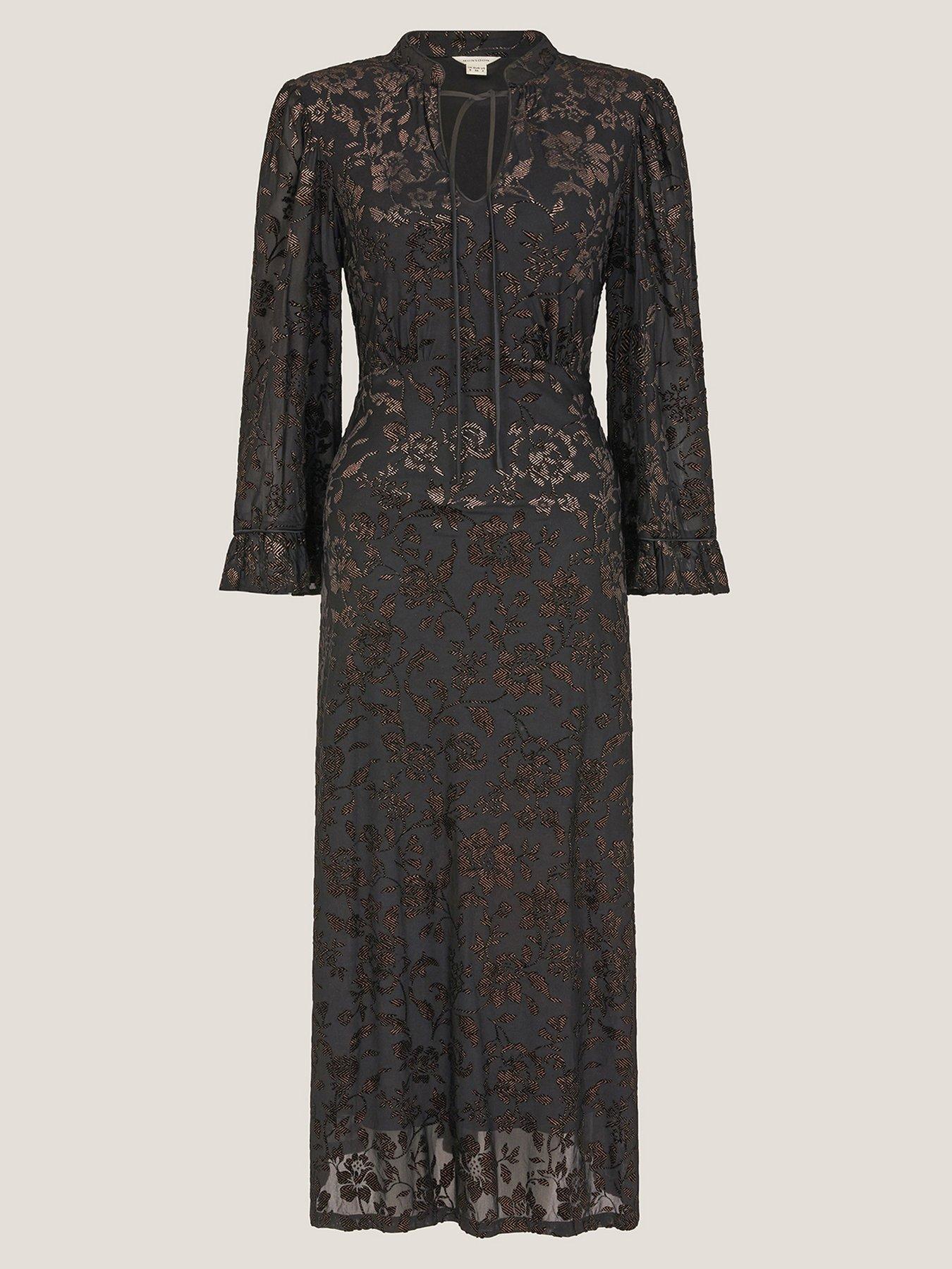 monsoon-deyla-devore-dress-blackback