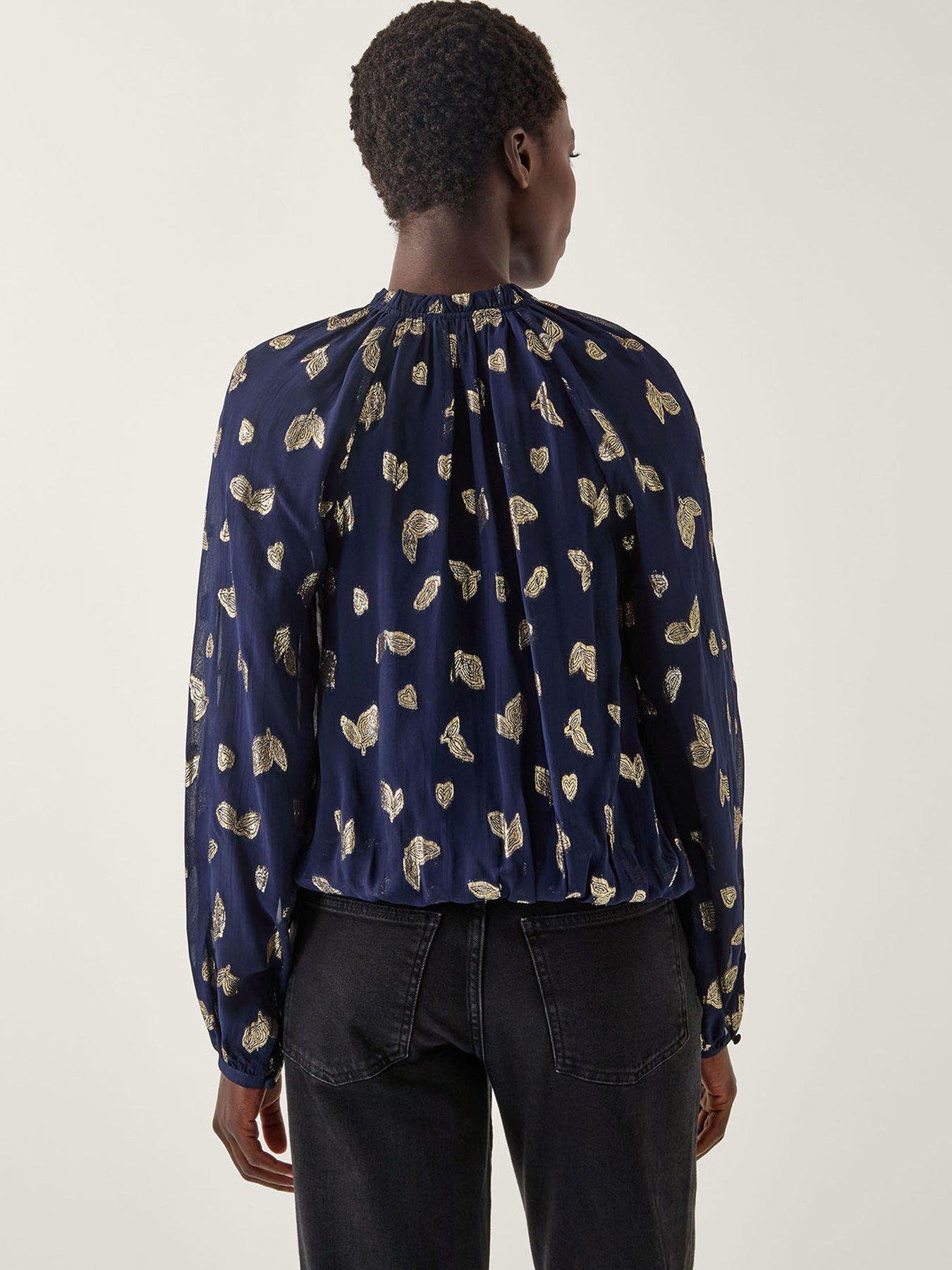 monsoon-angela-wrap-blouse-bluestillFront