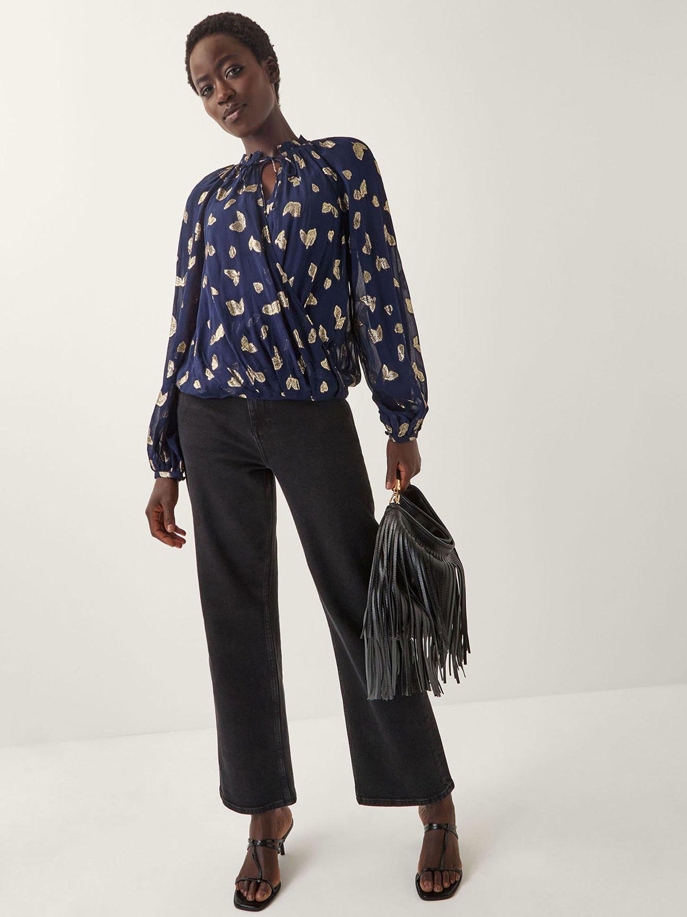 monsoon-angela-wrap-blouse-blueoutfit