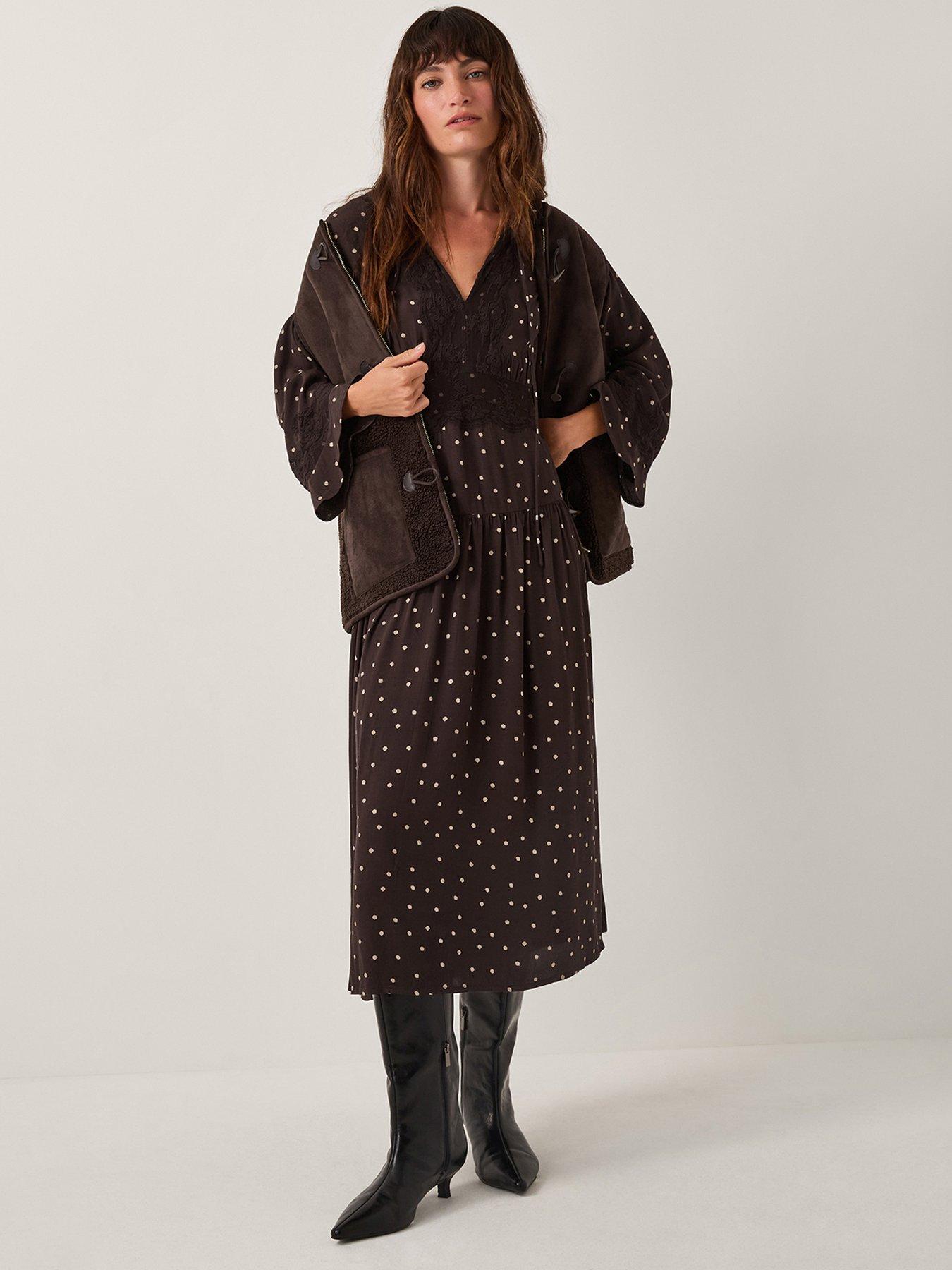 monsoon-mackie-spot-dress-brownoutfit