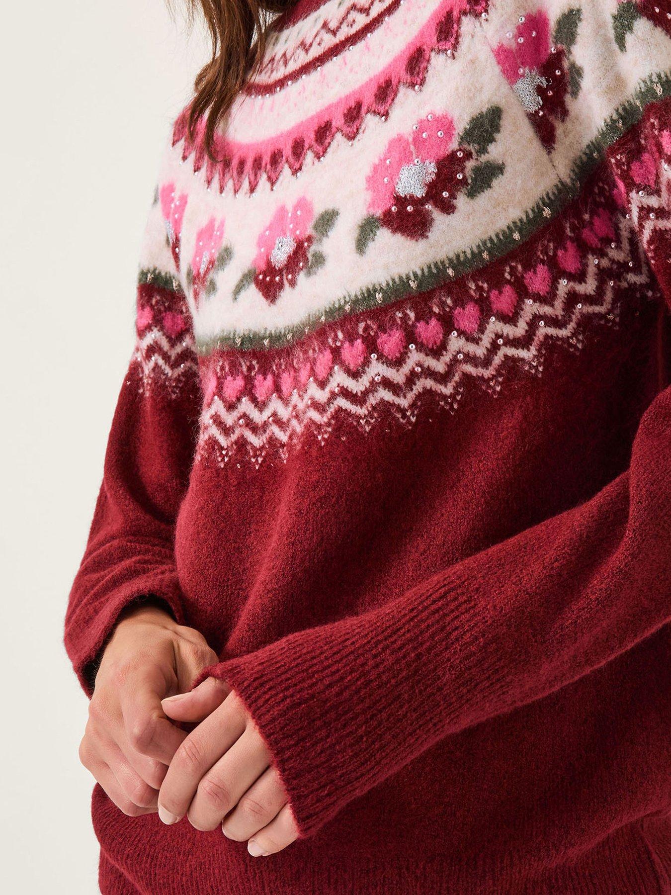 monsoon-penny-pattern-jumper-reddetail