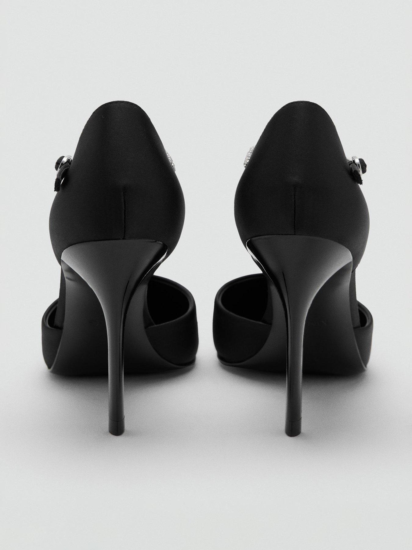 Image 2 of 4 of Mango Embellished Court Shoe