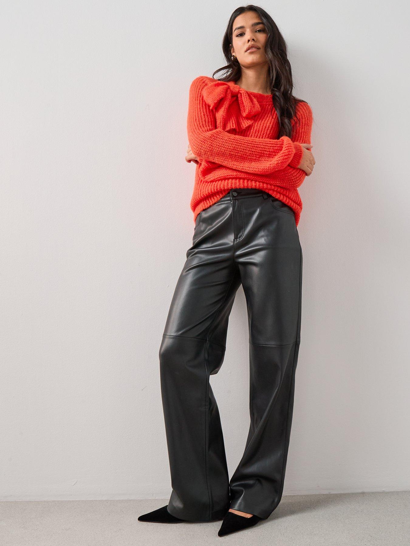 the-very-collection-bow-neck-knitted-jumper-redoutfit