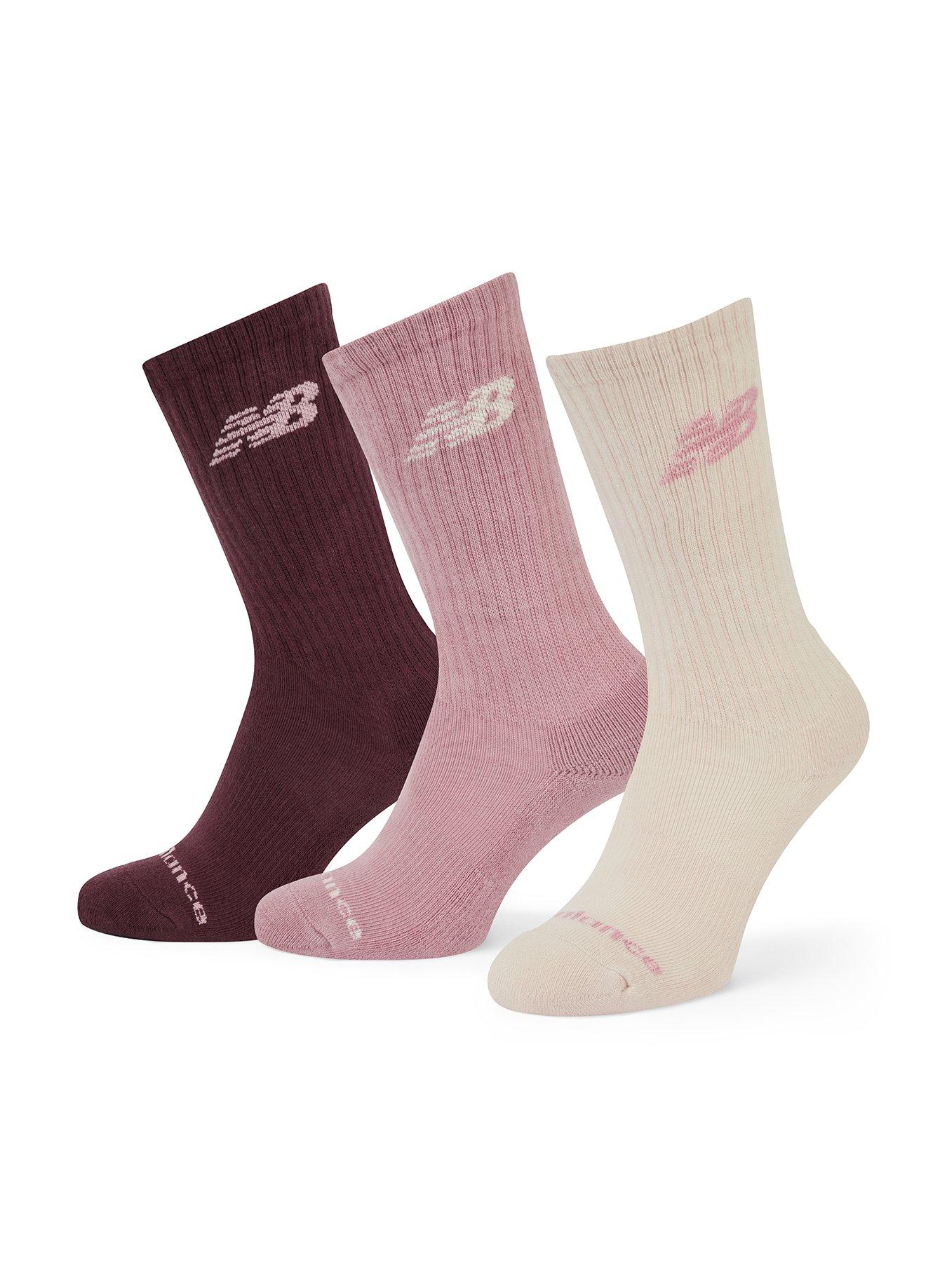 Image 1 of 3 of New Balance Everyday Seasonal Midcalf Socks 3 Pack - Multi