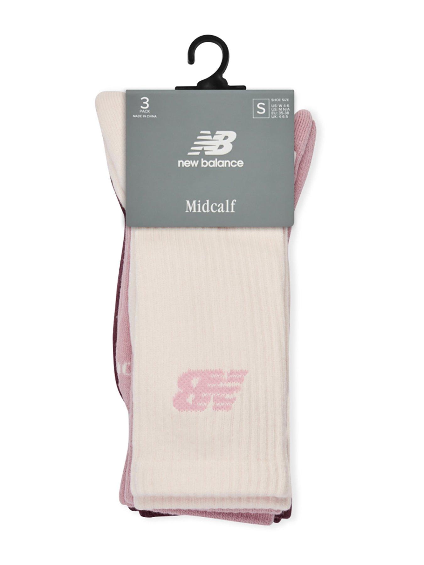 Image 3 of 3 of New Balance Everyday Seasonal Midcalf Socks 3 Pack - Multi