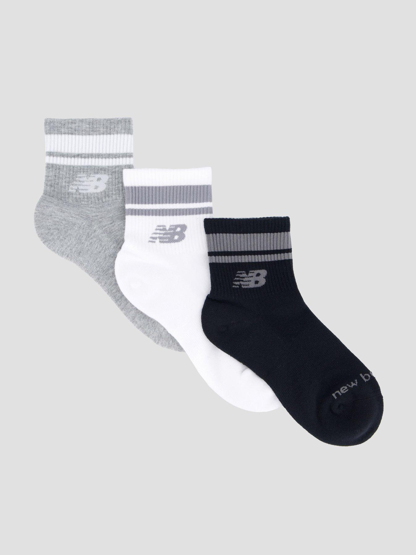 New Balance Run Repreve Ankle Socks 3 Pack - Multi