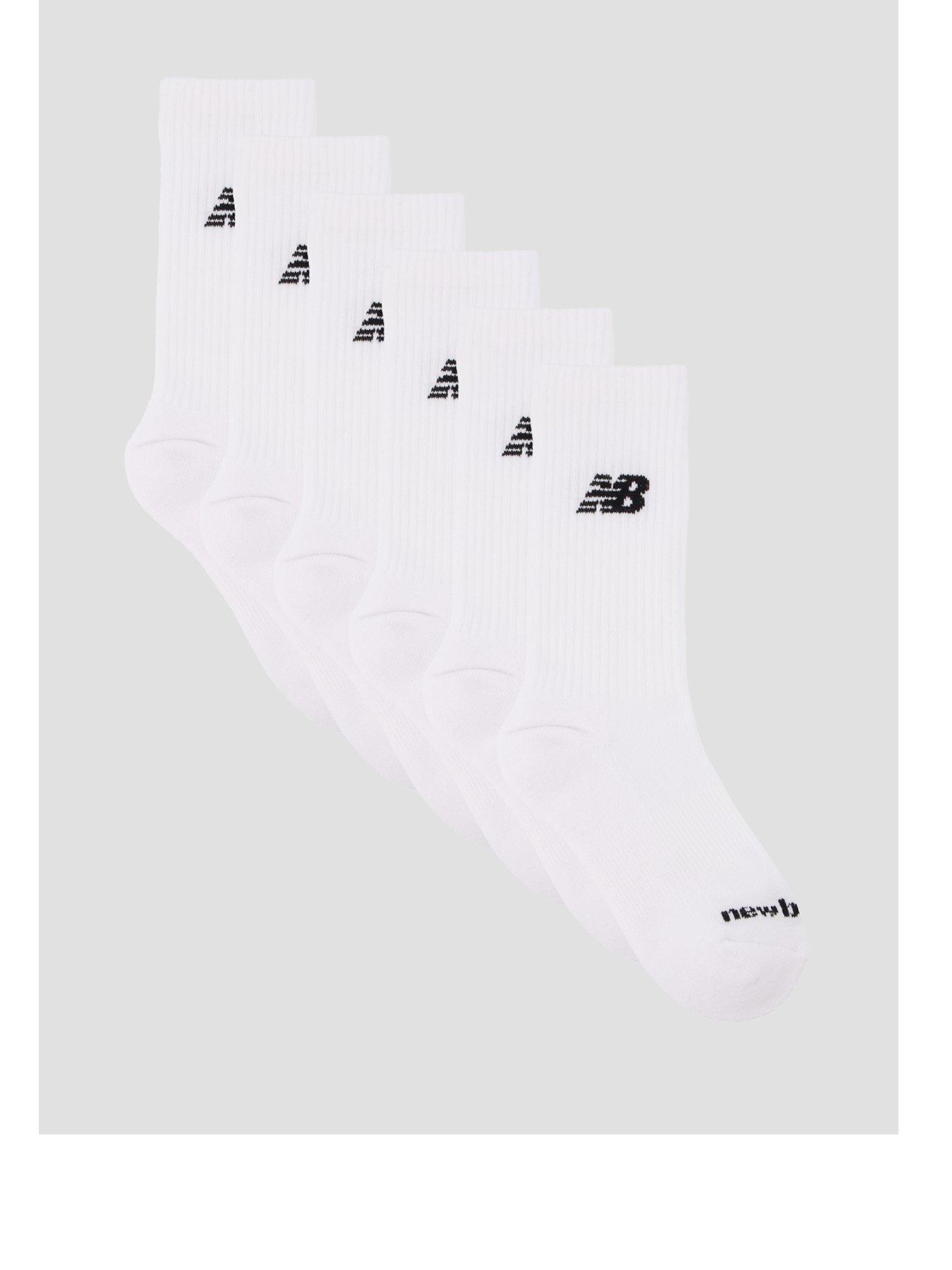 Image 1 of 3 of New Balance Everyday Crew Socks 6 Pack - Multi