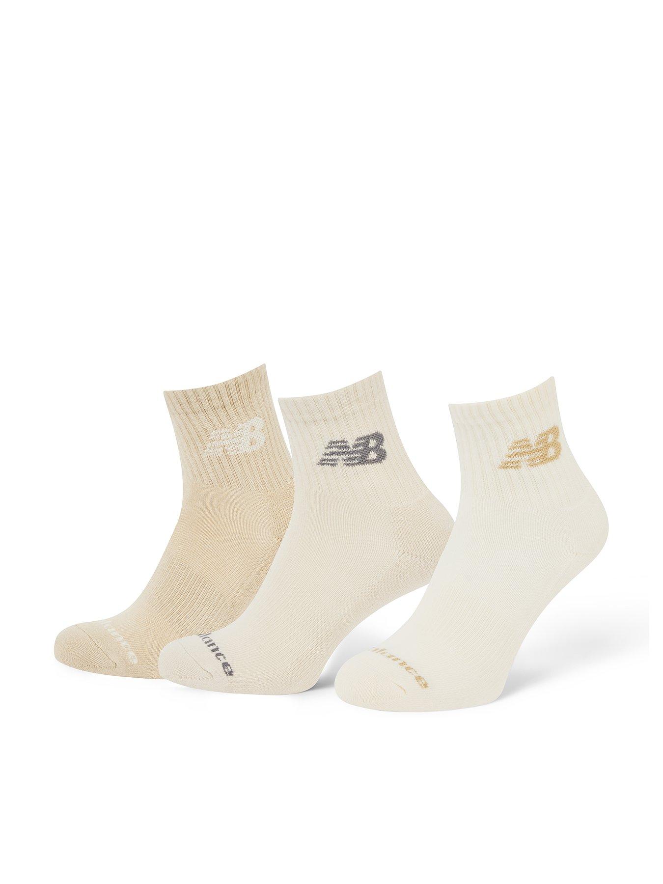 Image 1 of 3 of New Balance Everyday Seasonal Ankle Socks 3 Pack - Multi