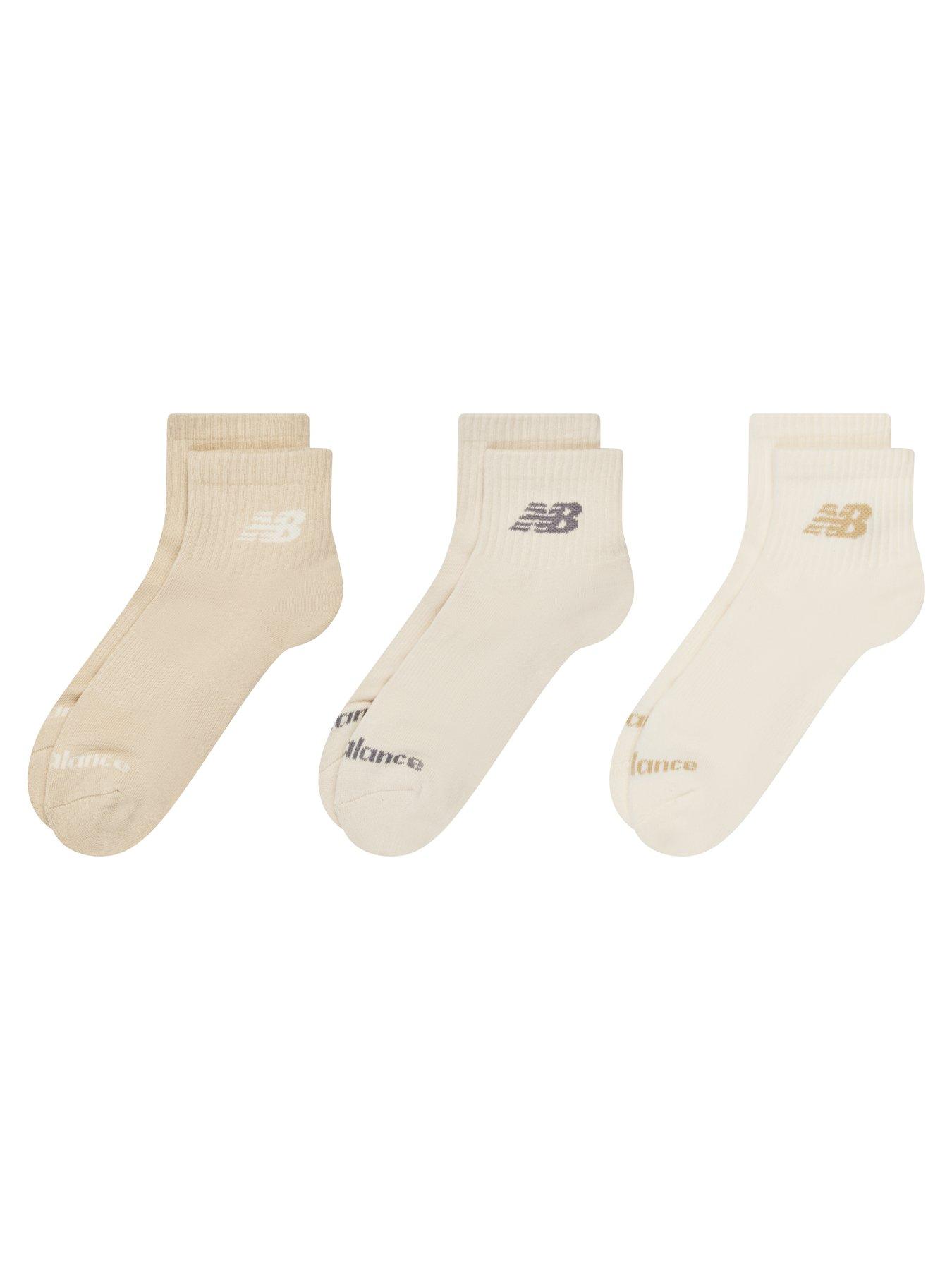 Image 2 of 3 of New Balance Everyday Seasonal Ankle Socks 3 Pack - Multi