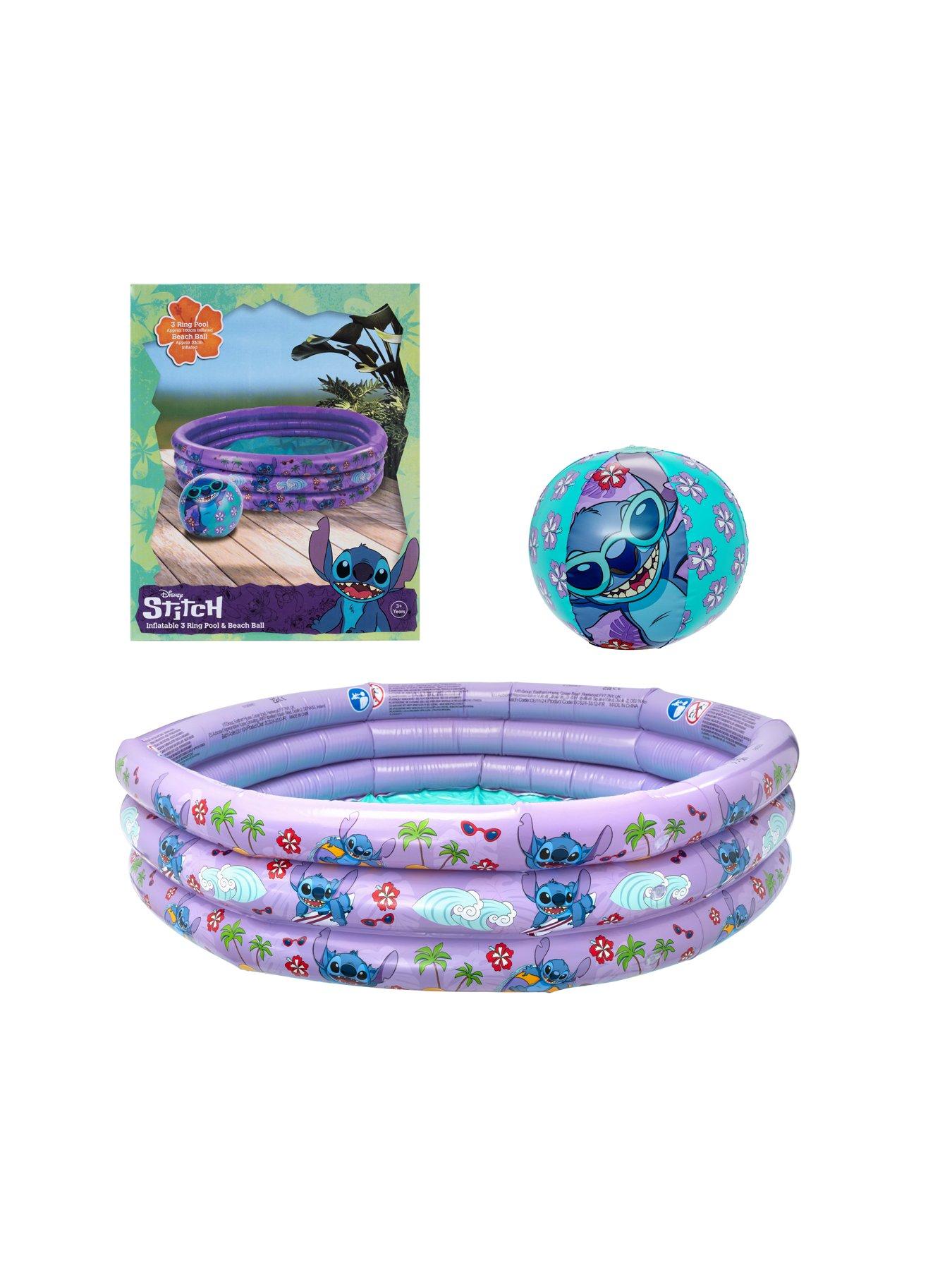 Image 2 of 6 of Disney Stitch Stitch 3 Ring Pool and Beach Ball