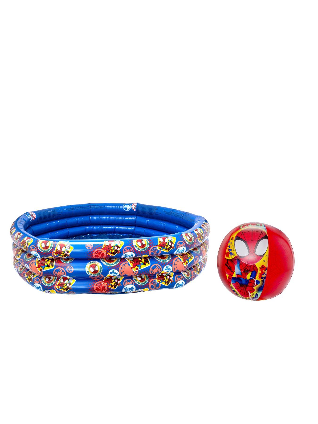 Image 5 of 6 of Spiderman Spidey 3 Ring Pool and Beach Ball