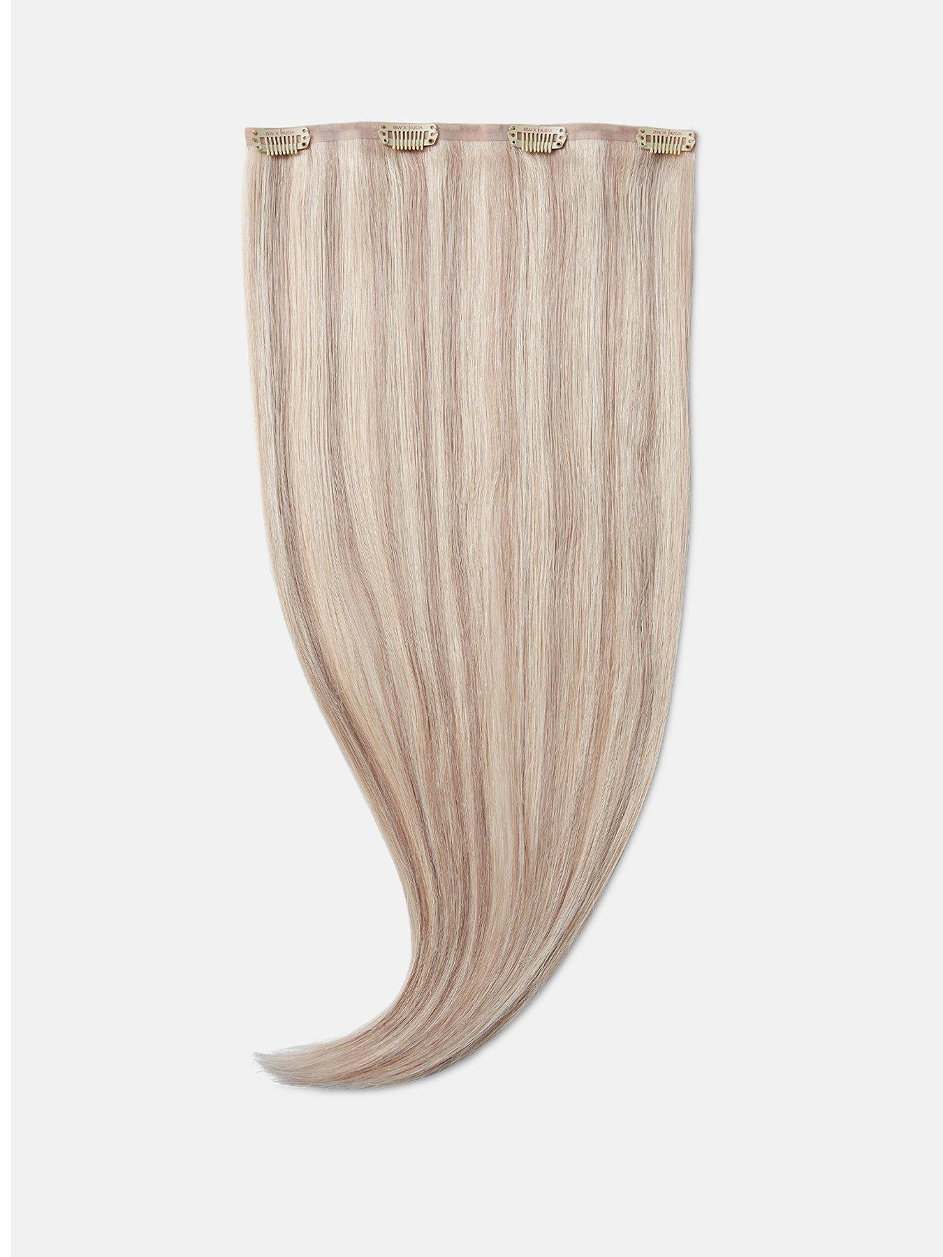 Beauty Works Beauty Works x Huda BARELY THERE Mix  &  Match Volumiser 20" Iced Blonde