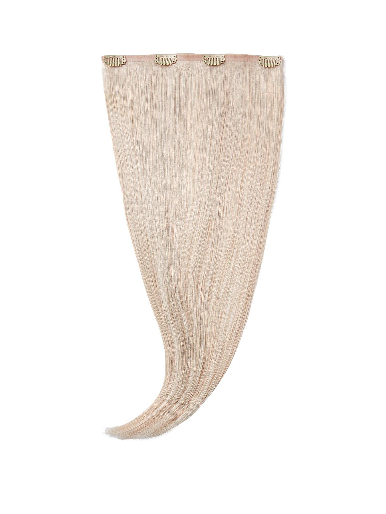 Image 1 of 8 of Beauty Works Beauty Works x Huda BARELY THERE Mix &amp; Match Volumiser 20" Bohemian Blonde