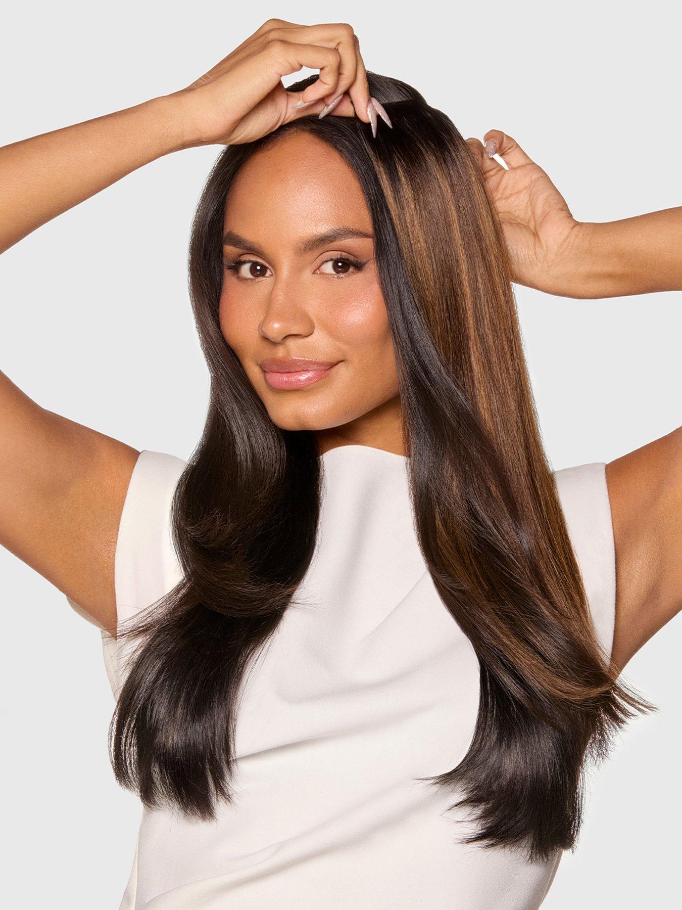 Image 3 of 7 of Beauty Works Beauty Works x Huda BARELY THERE Mix &amp; Match Duo 18" Dubai