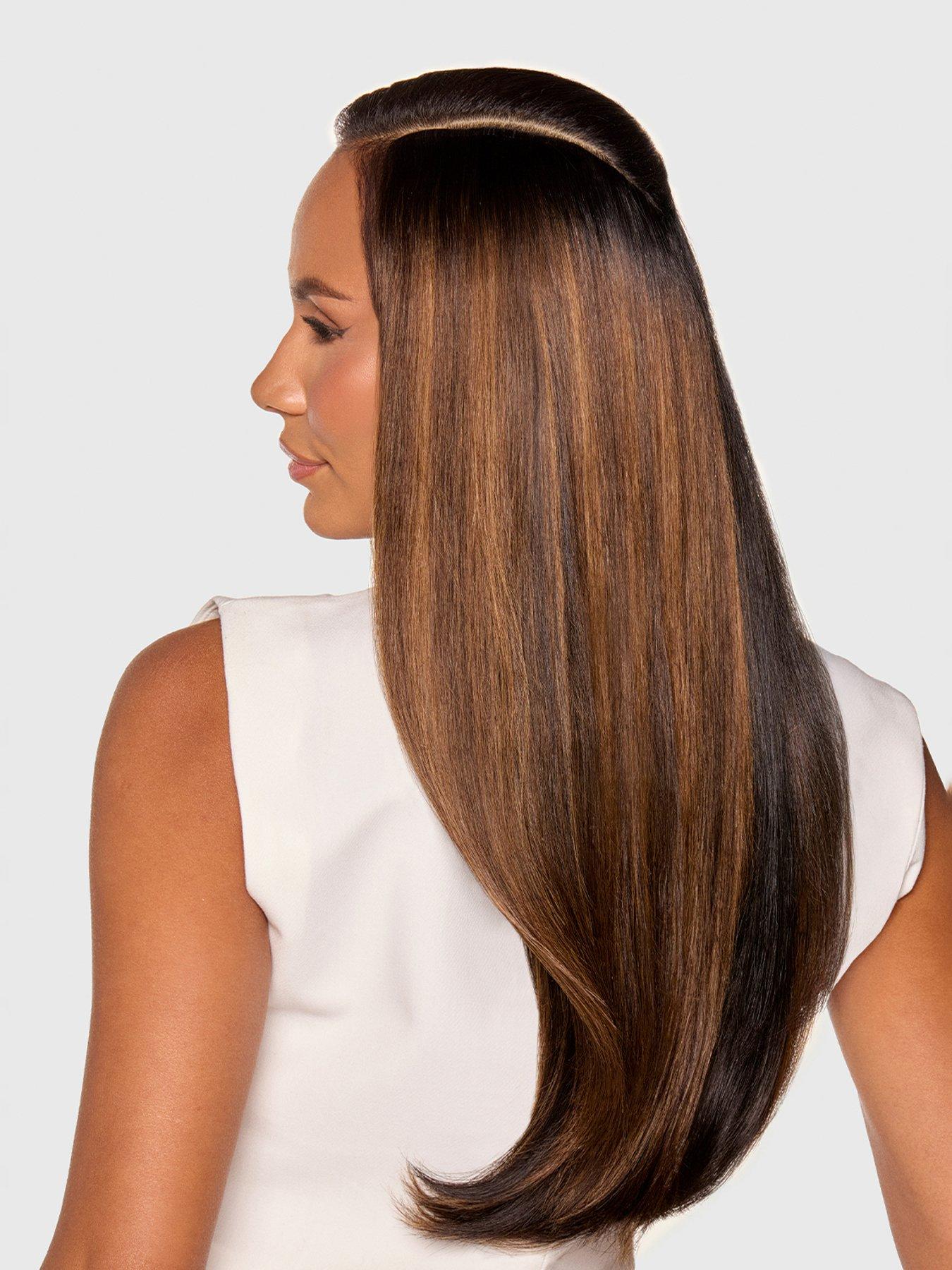 Image 4 of 7 of Beauty Works Beauty Works x Huda BARELY THERE Mix &amp; Match Duo 18" Dubai