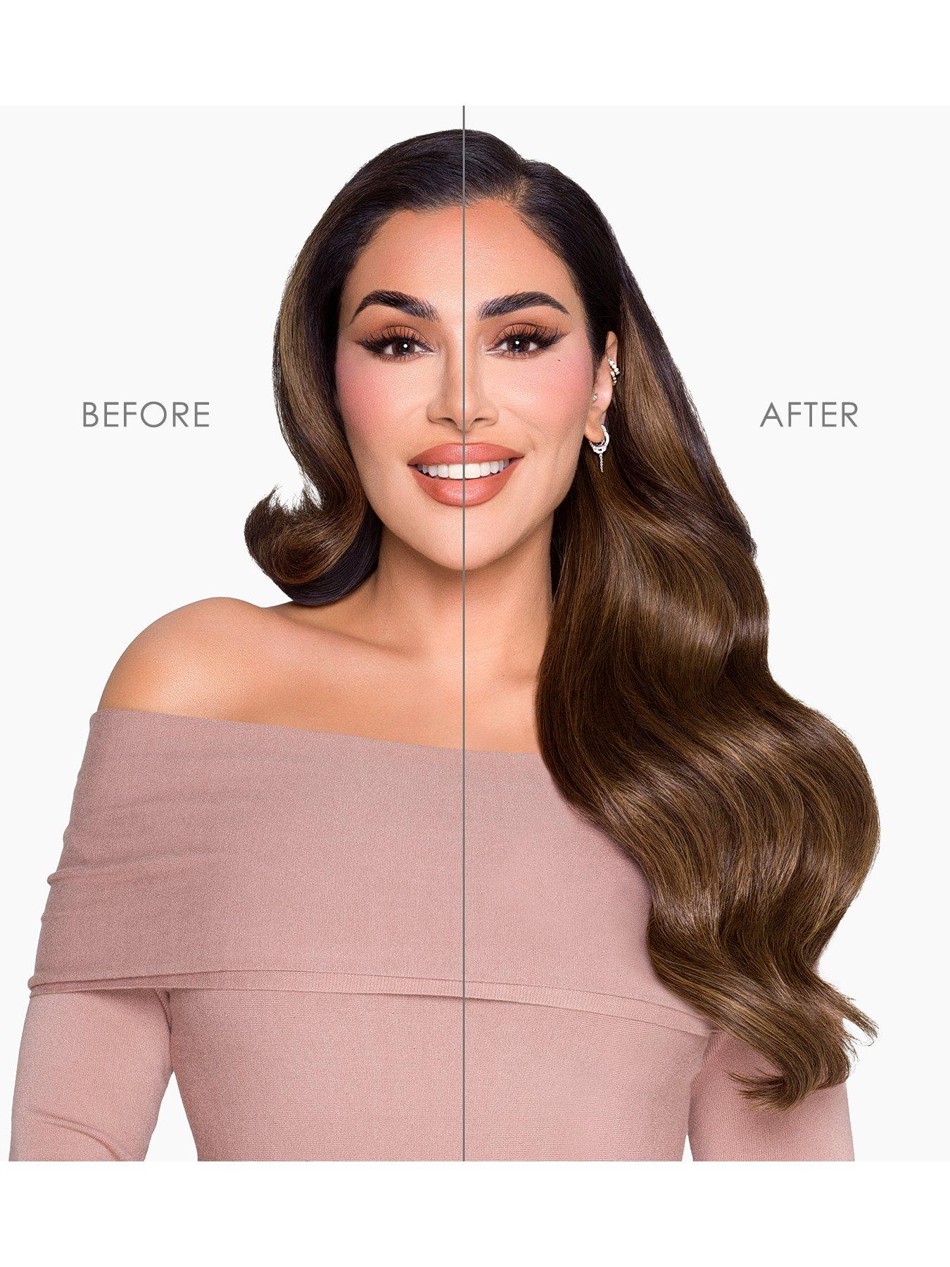 Image 3 of 8 of Beauty Works Beauty Works x Huda BARELY THERE Clip ins 20" Huda