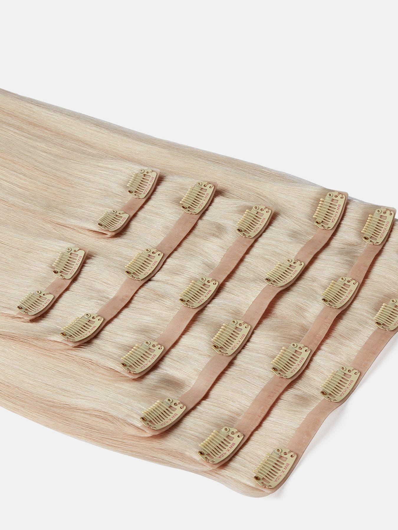 Beauty Works Beauty Works x Huda BARELY THERE Clip ins 20" Bohemian Blonde