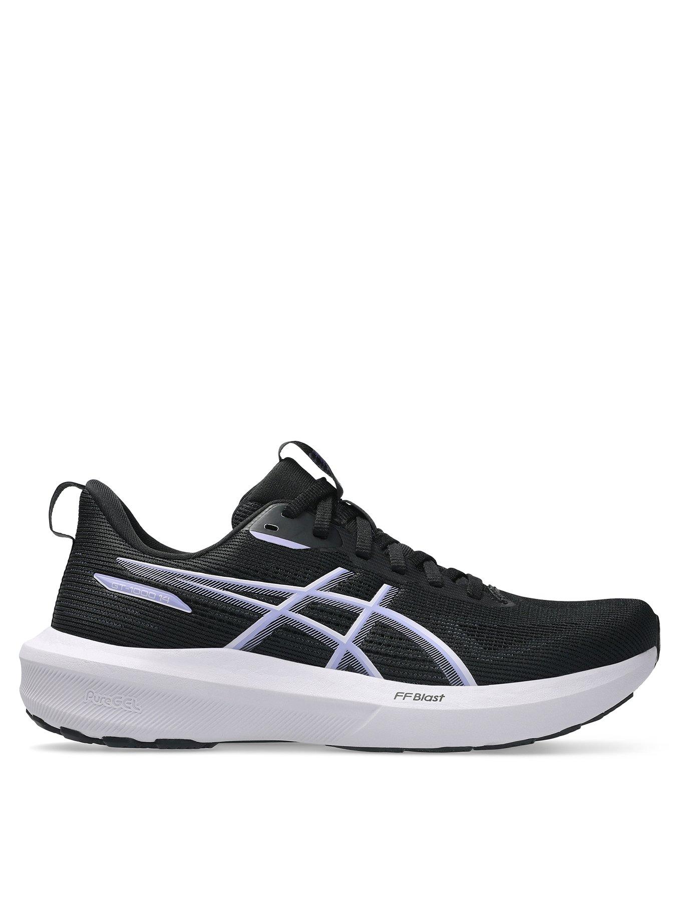 Asics Womens Running Gt-1000 14 Trainers - Black