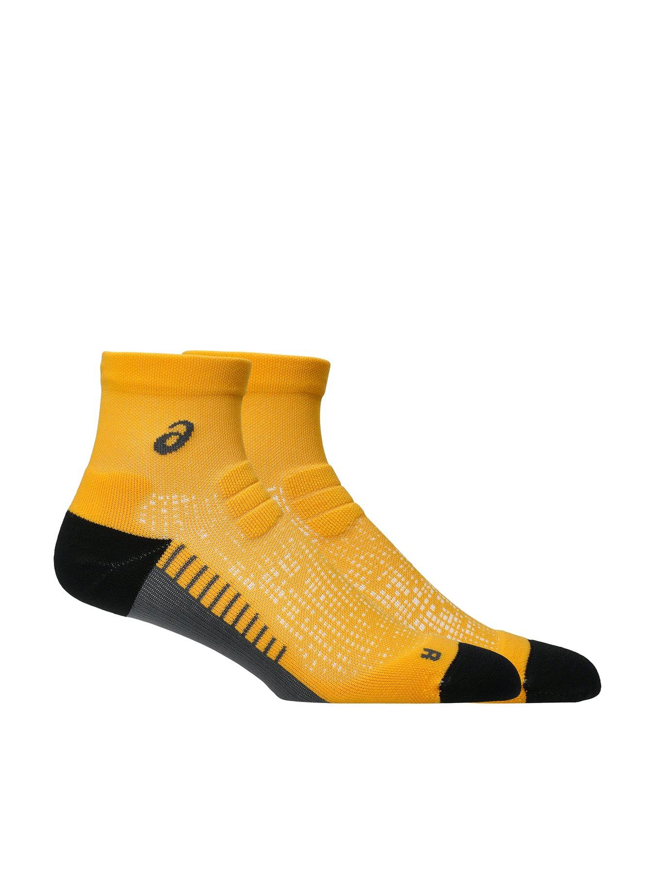 Asics Unisex Running Quarter Socks - Orange