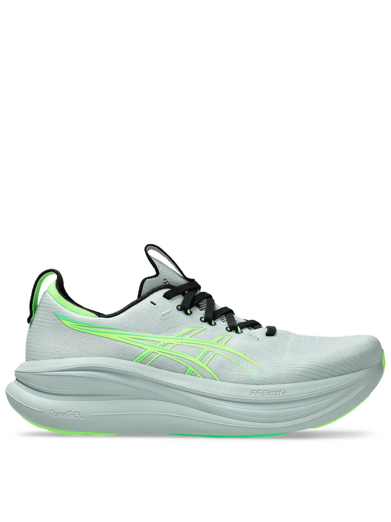 Asics Mens Running Gel-nimbus 28 Trainers - Green