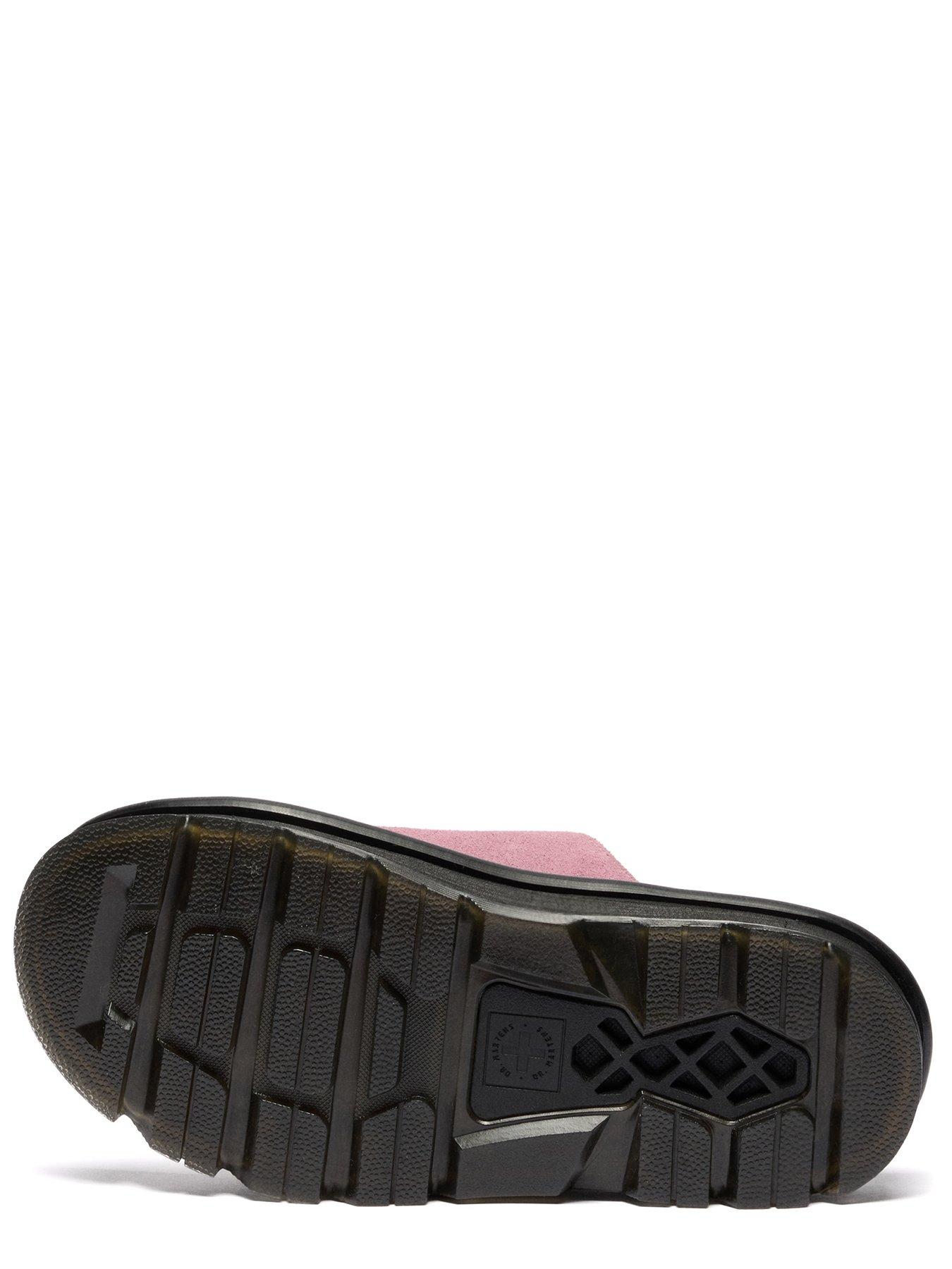 Image 5 of 7 of Dr Martens Zebzag Slide Sliders - Dusty Rose Suede