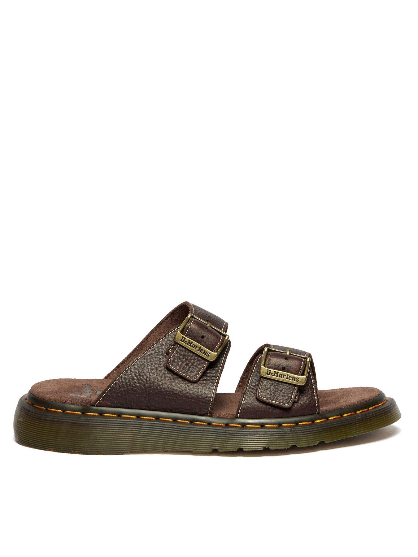 dr-martens-josef-slide-sandal-grizzly-dark-brown