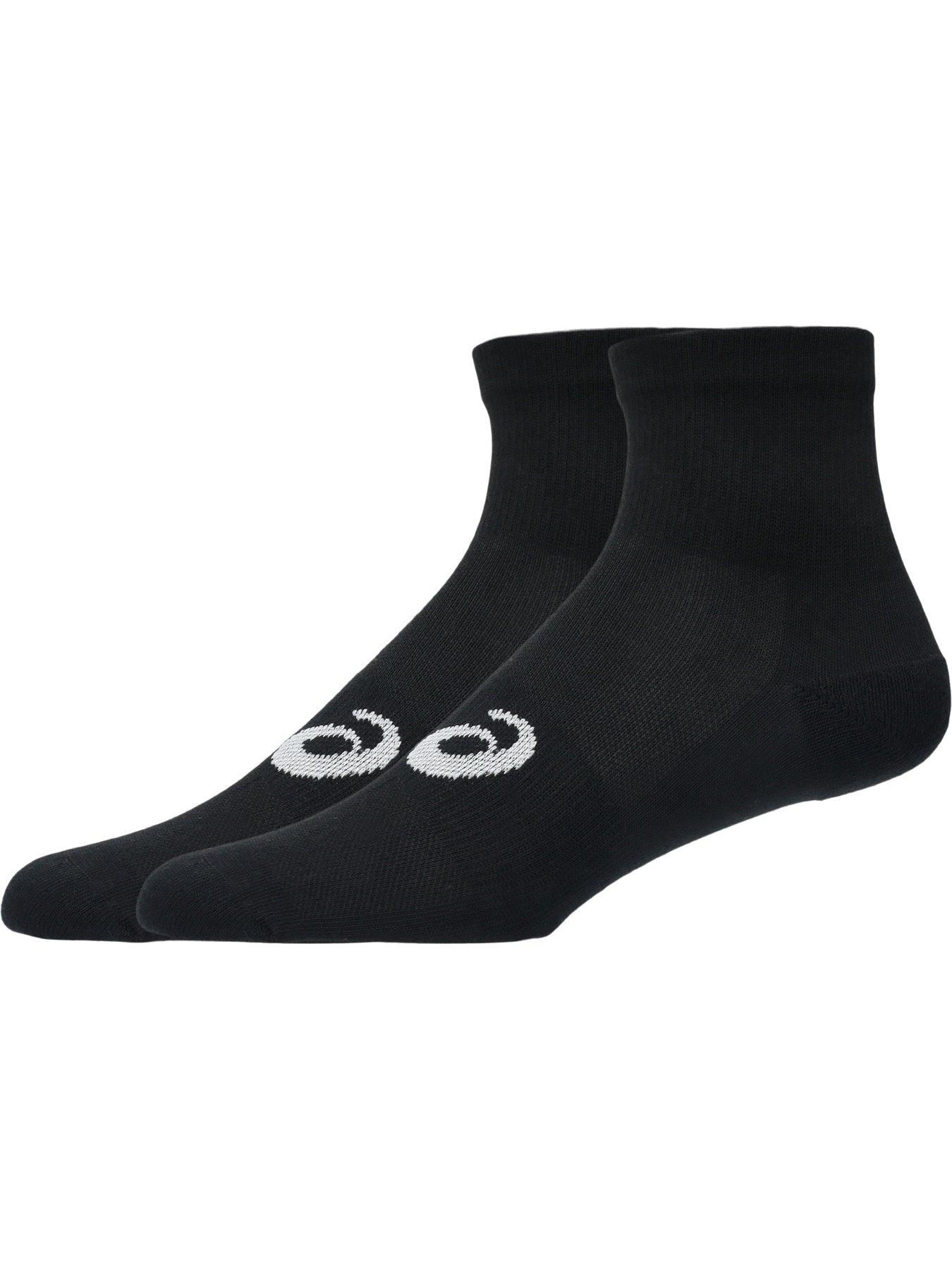 Image 2 of 3 of Asics Unisex Running 3 Pack Quarter Socks - Black