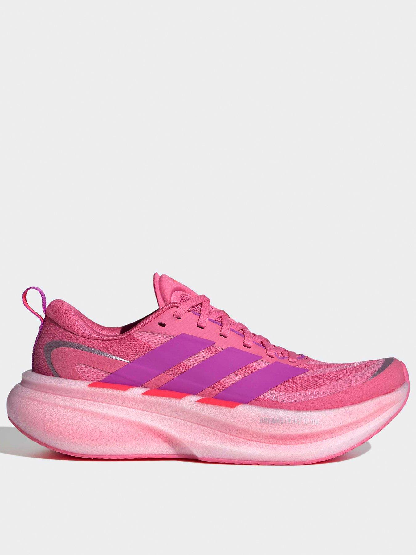 Image 1 of 6 of adidas Womens Running Supernova Glide Trainers - Pink