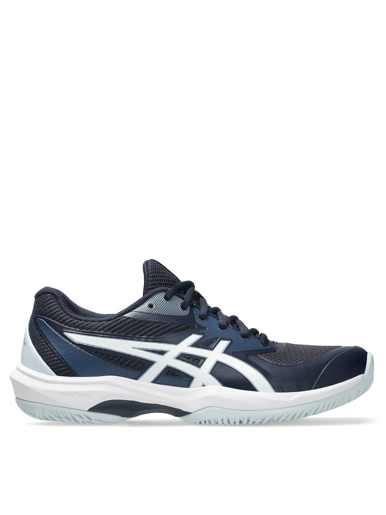 Asics Womens Tennis Game Ff Trainers - Navy