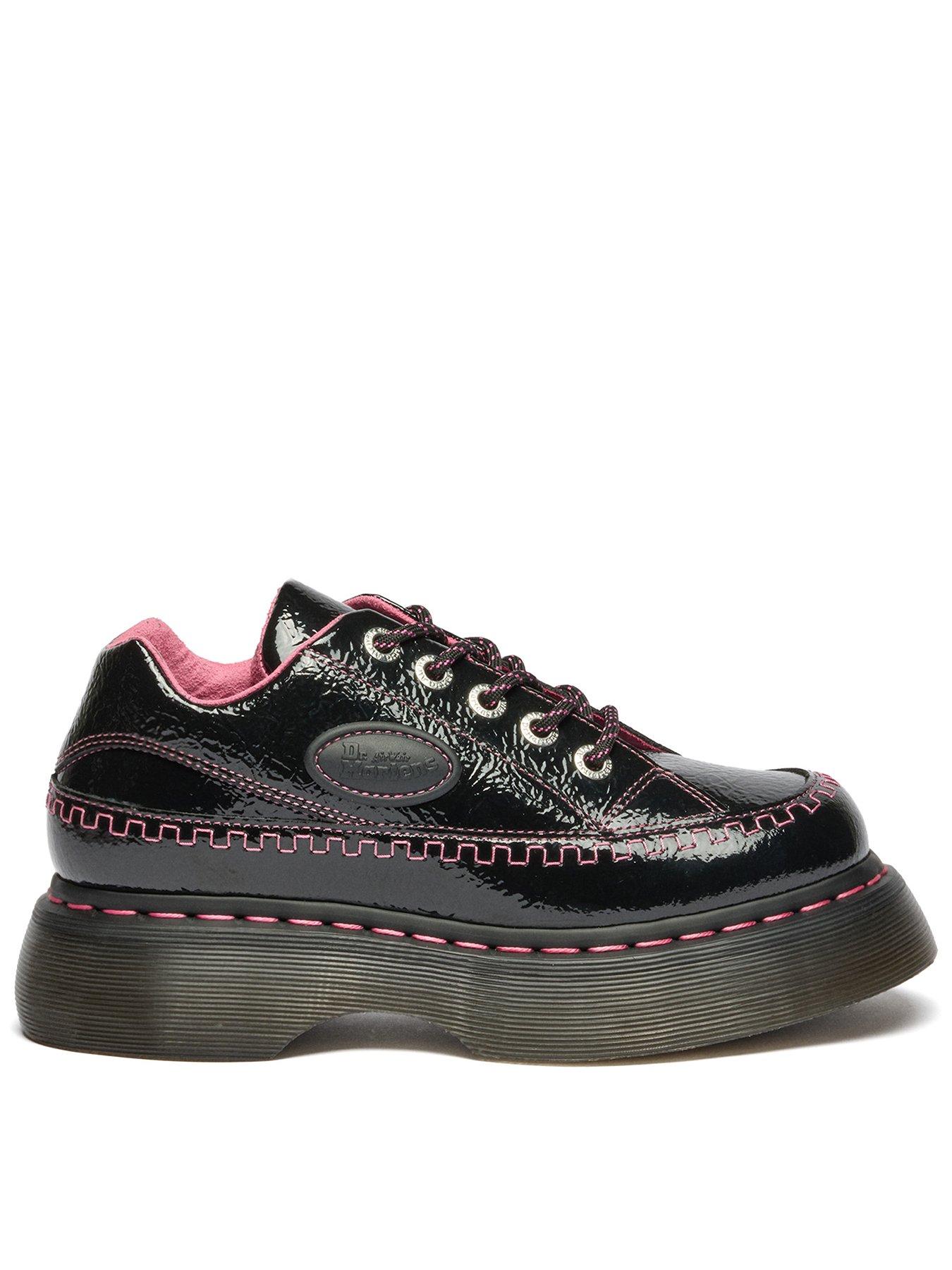 dr-martens-buzz5-eye-distressed-patent-leather-shoes-black