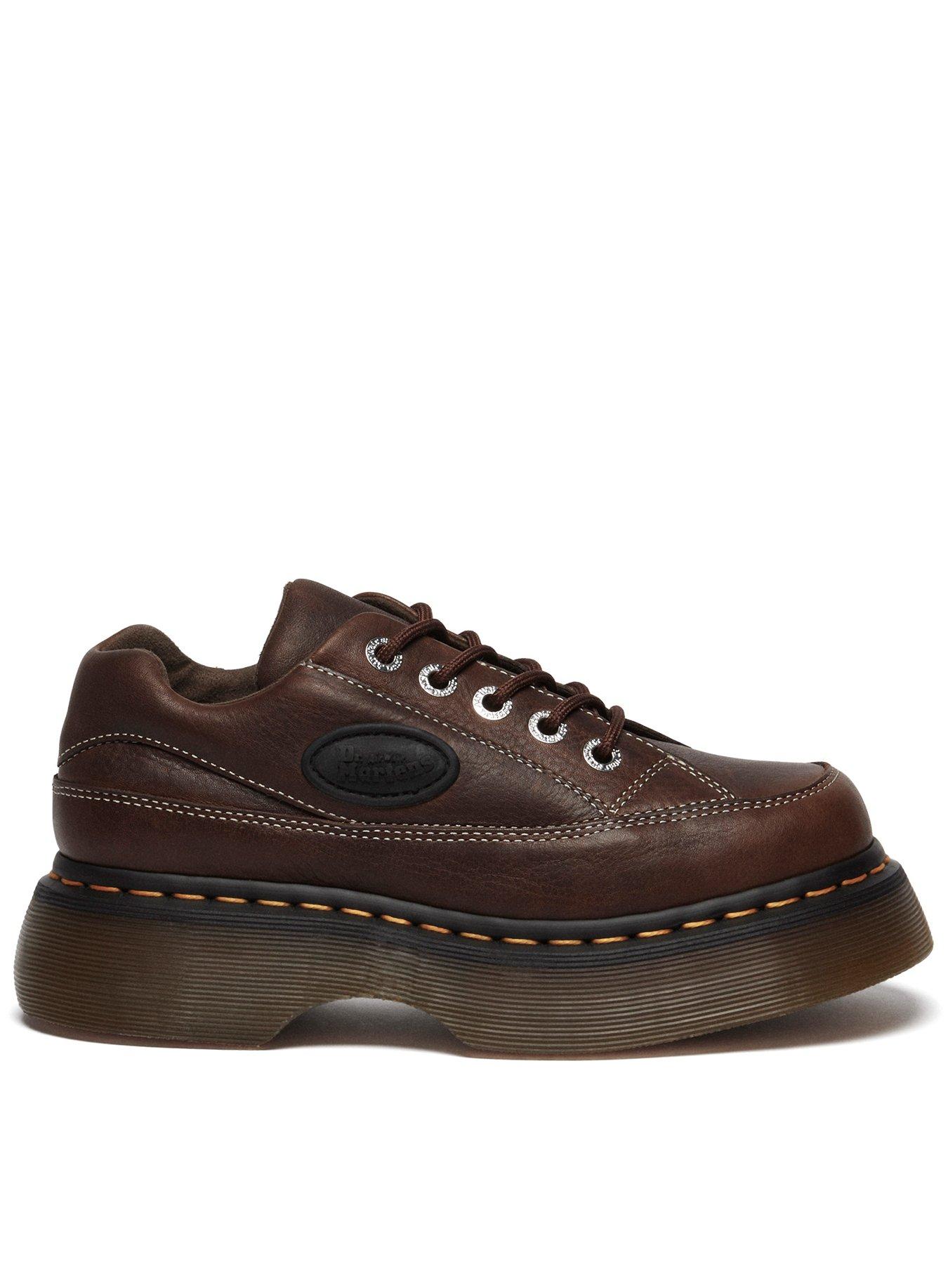Image 1 of 7 of Dr Martens Buzz 5i 5 Eye Shoe Dark Brown Grizzly
