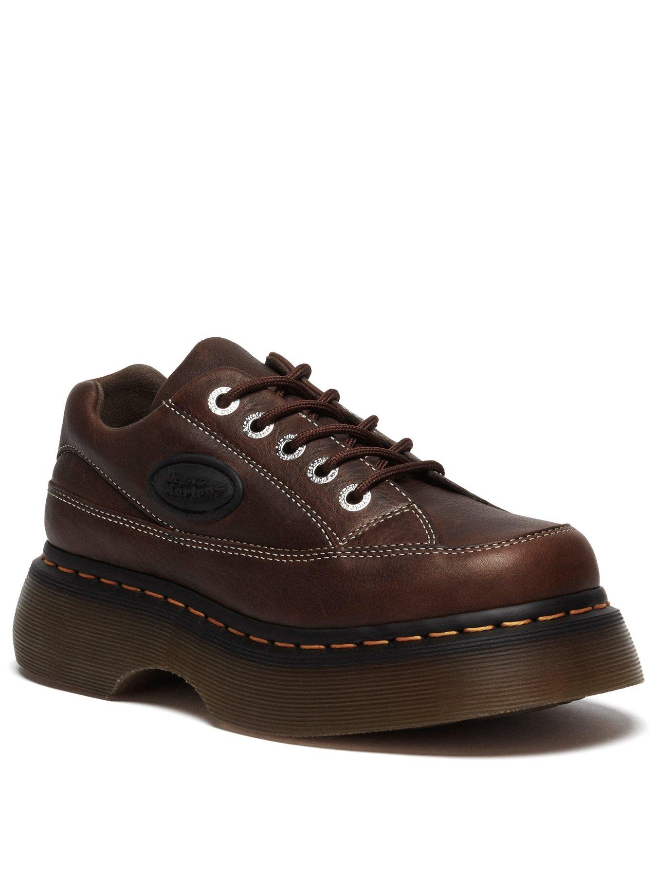 Image 2 of 7 of Dr Martens Buzz 5i 5 Eye Shoe Dark Brown Grizzly