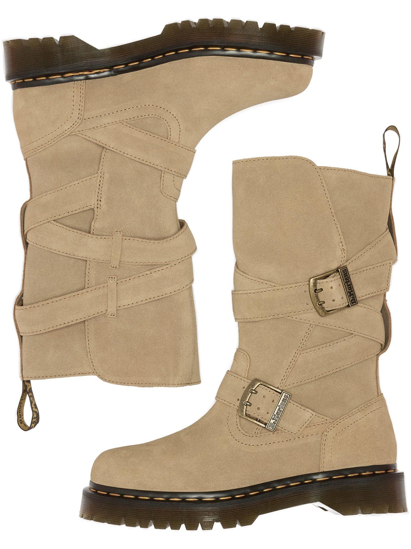 dr-martens-anistone-2-strap-suede-biker-boots-tan-bronx-suedeoutfit
