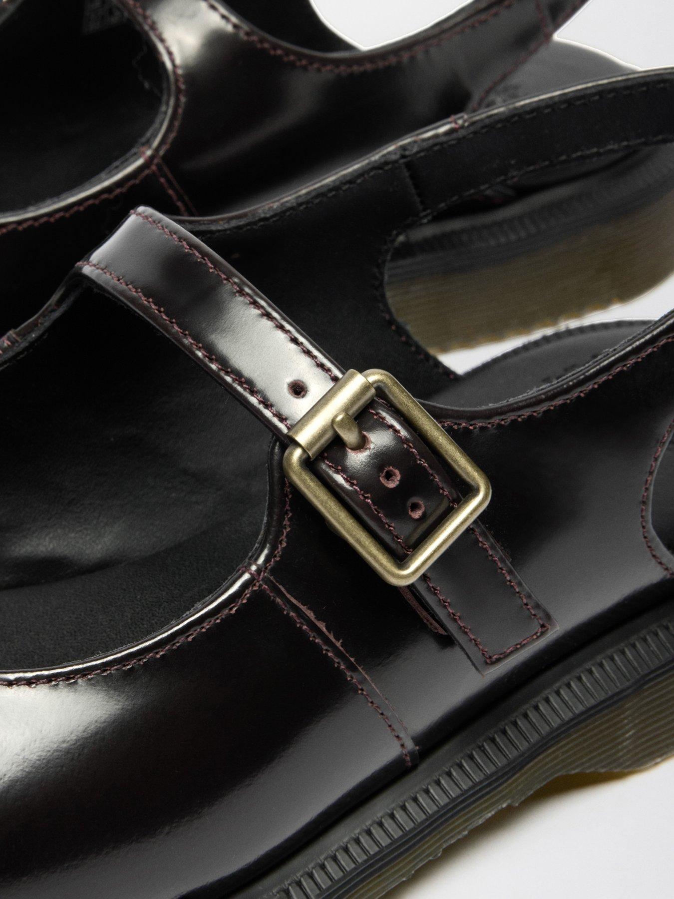 Image 6 of 7 of Dr Martens Madaline Mary Jane Cherry Arcadia - Red