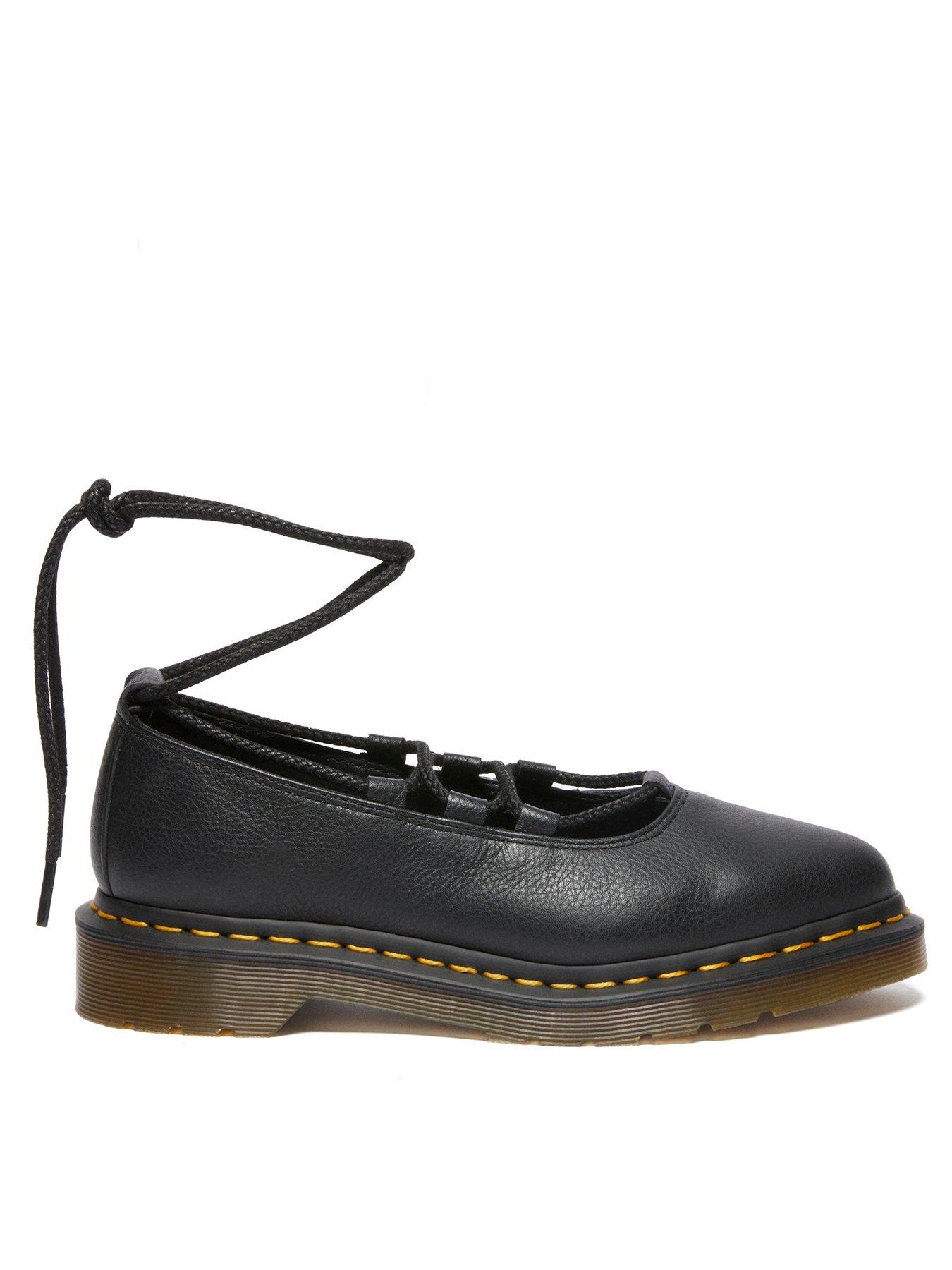 Dr Martens Elphie Ii Lace Up Shoe Black Virginia