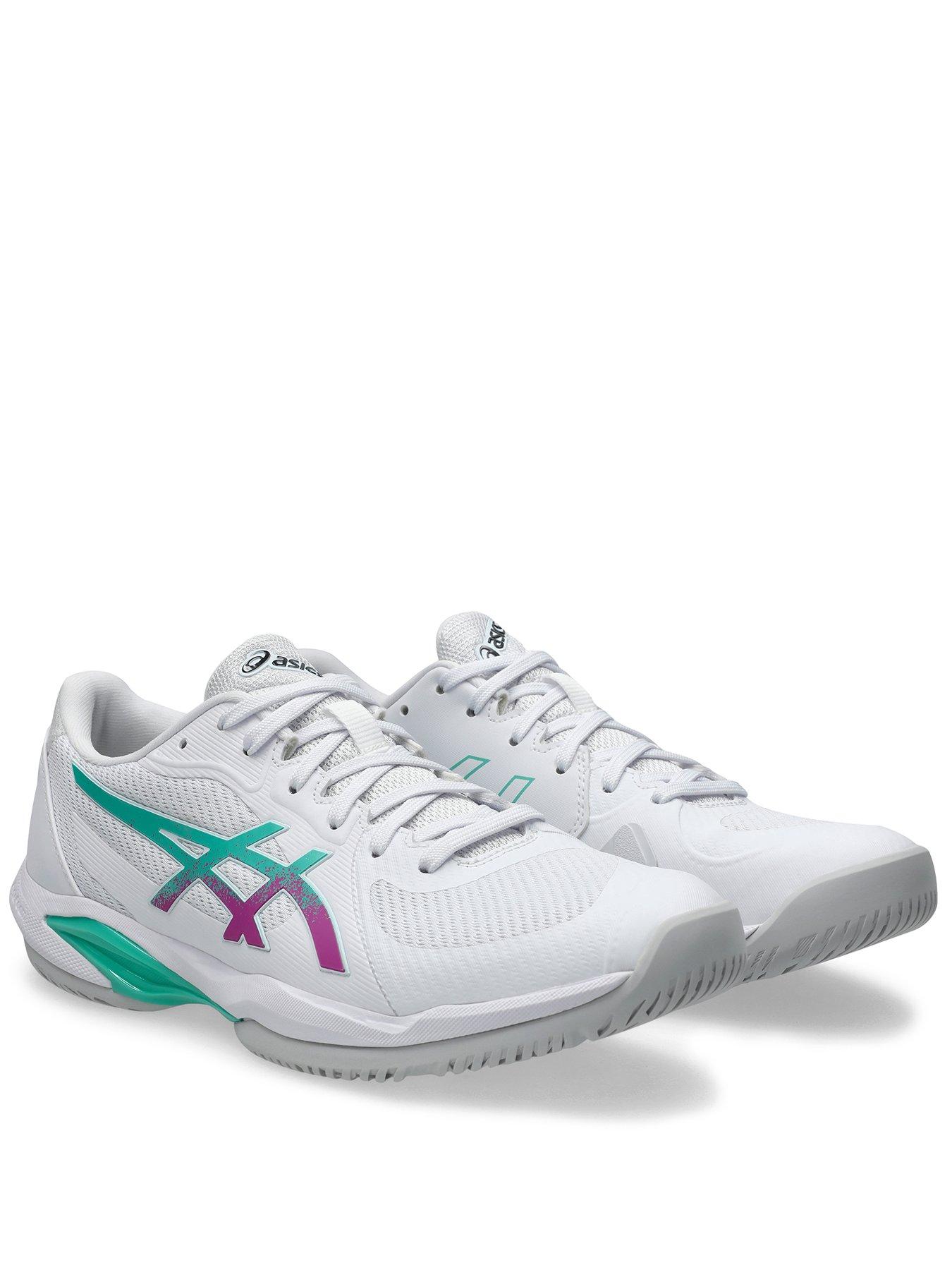 Image 2 of 6 of Asics Mens Tennis Solution Swift Ff 2 Trainers - White