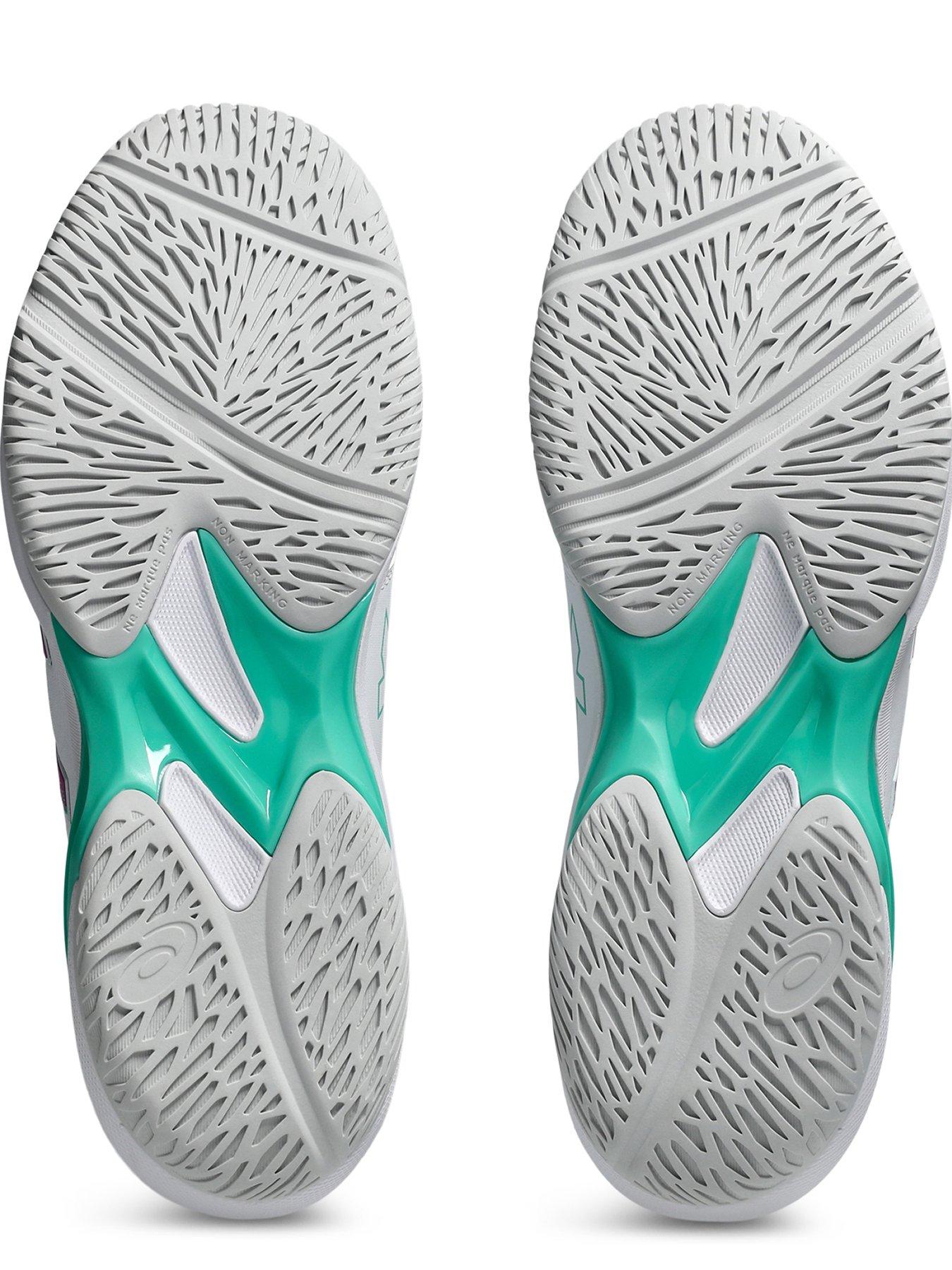 Image 5 of 6 of Asics Mens Tennis Solution Swift Ff 2 Trainers - White