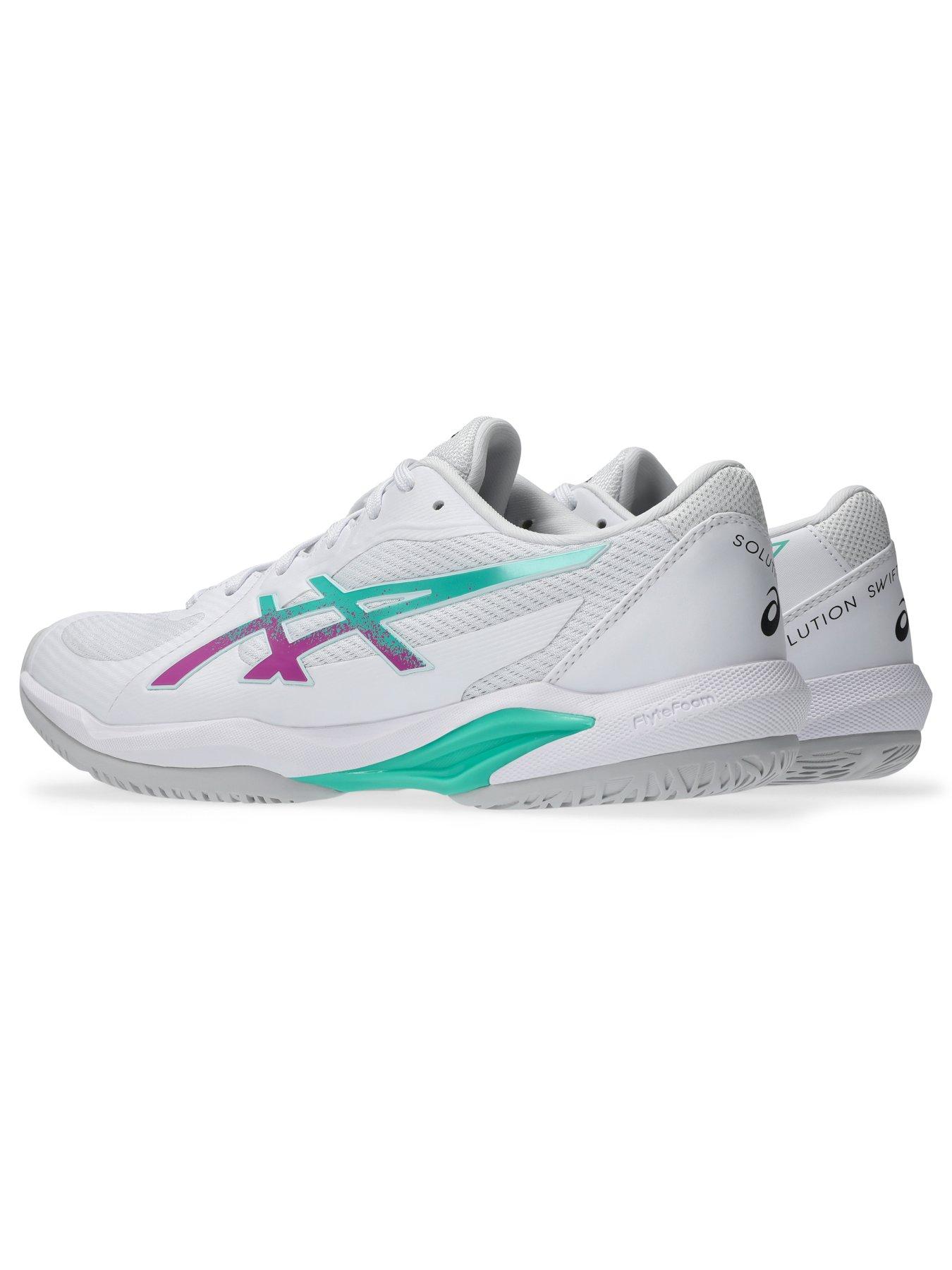Image 6 of 6 of Asics Mens Tennis Solution Swift Ff 2 Trainers - White